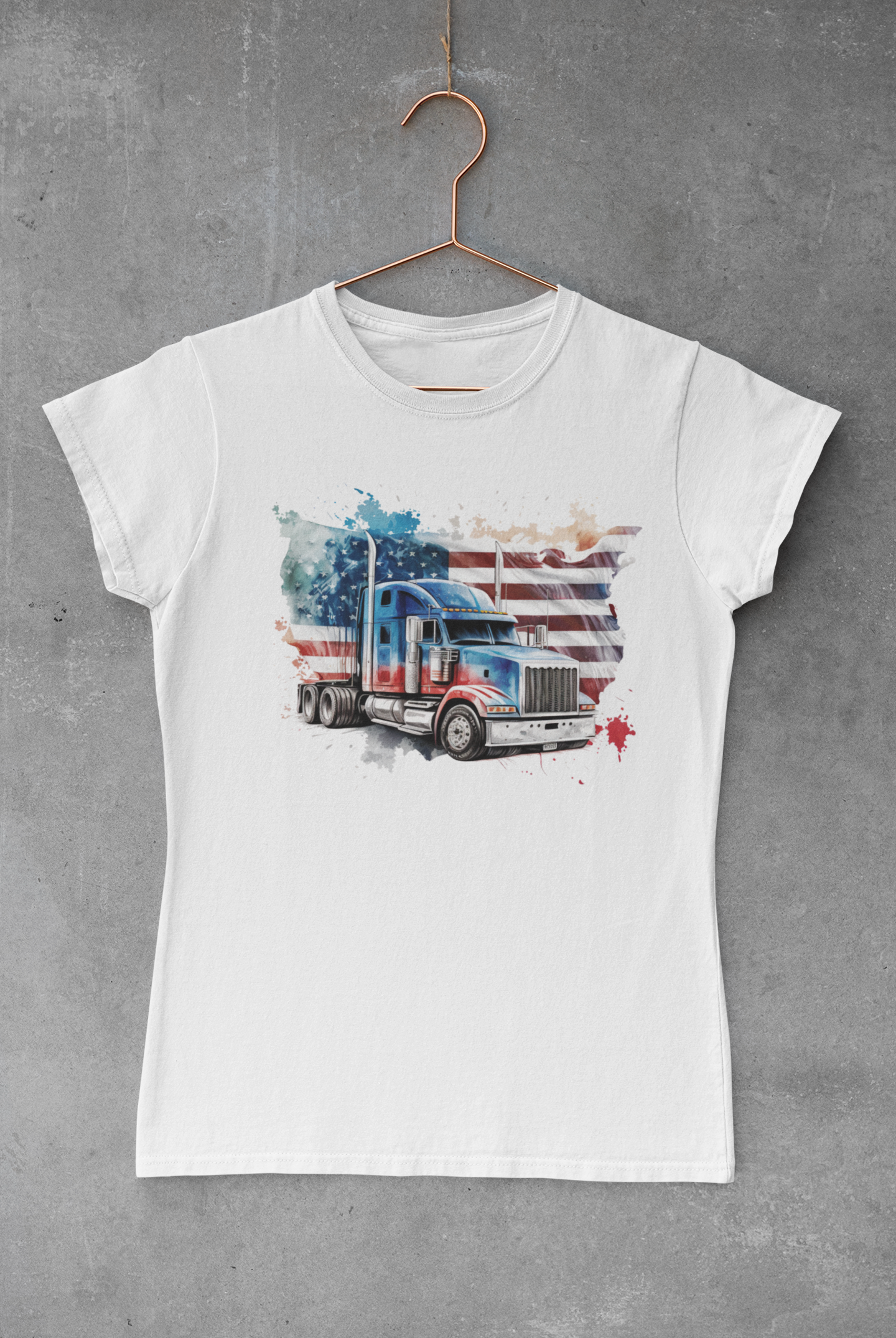 Semi Truck Flag Transfer