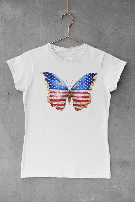 Patriotic Butterflies V3 Transfer
