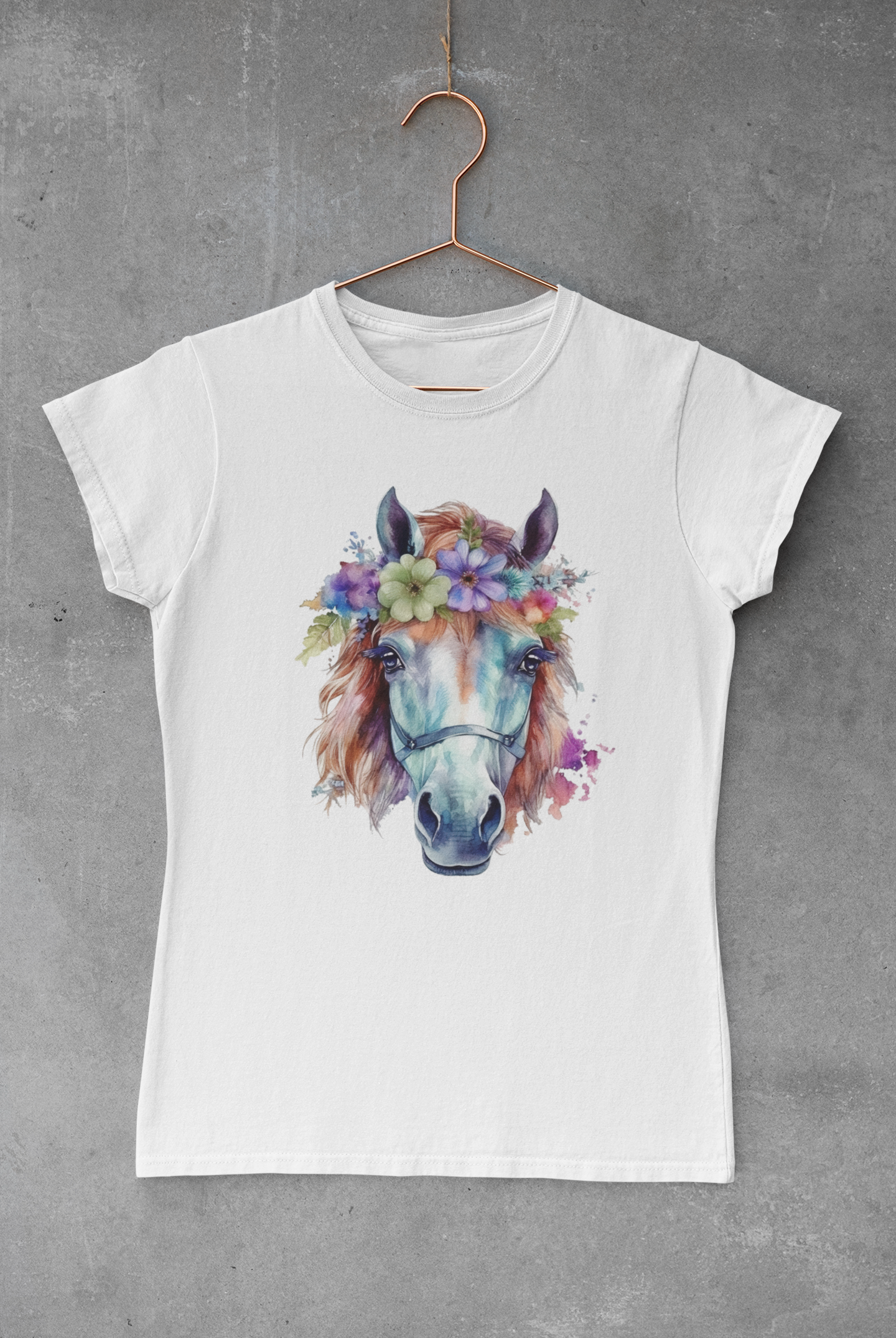 Watercolor Horse Transfer