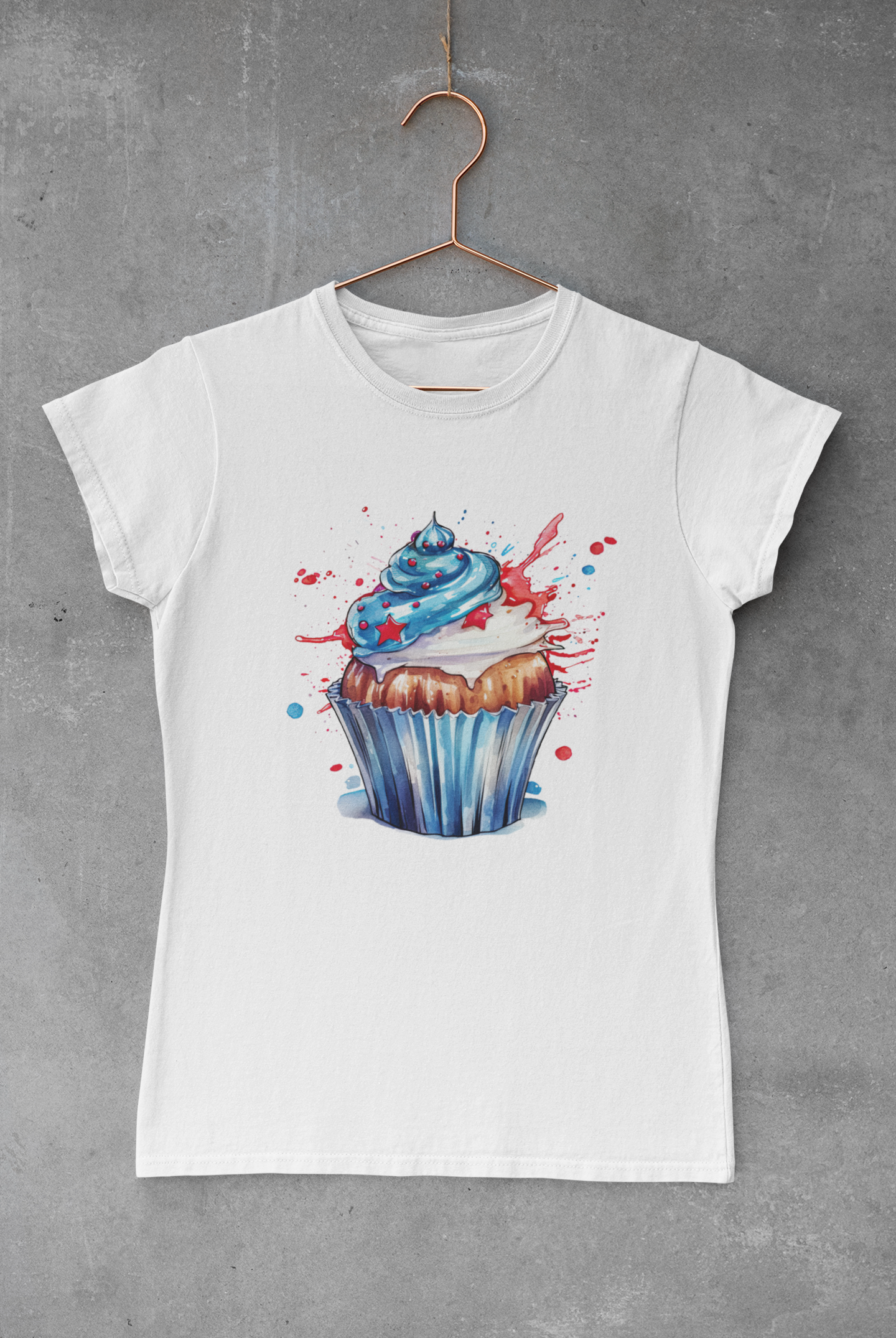 Patriotic Cupcake Transfer