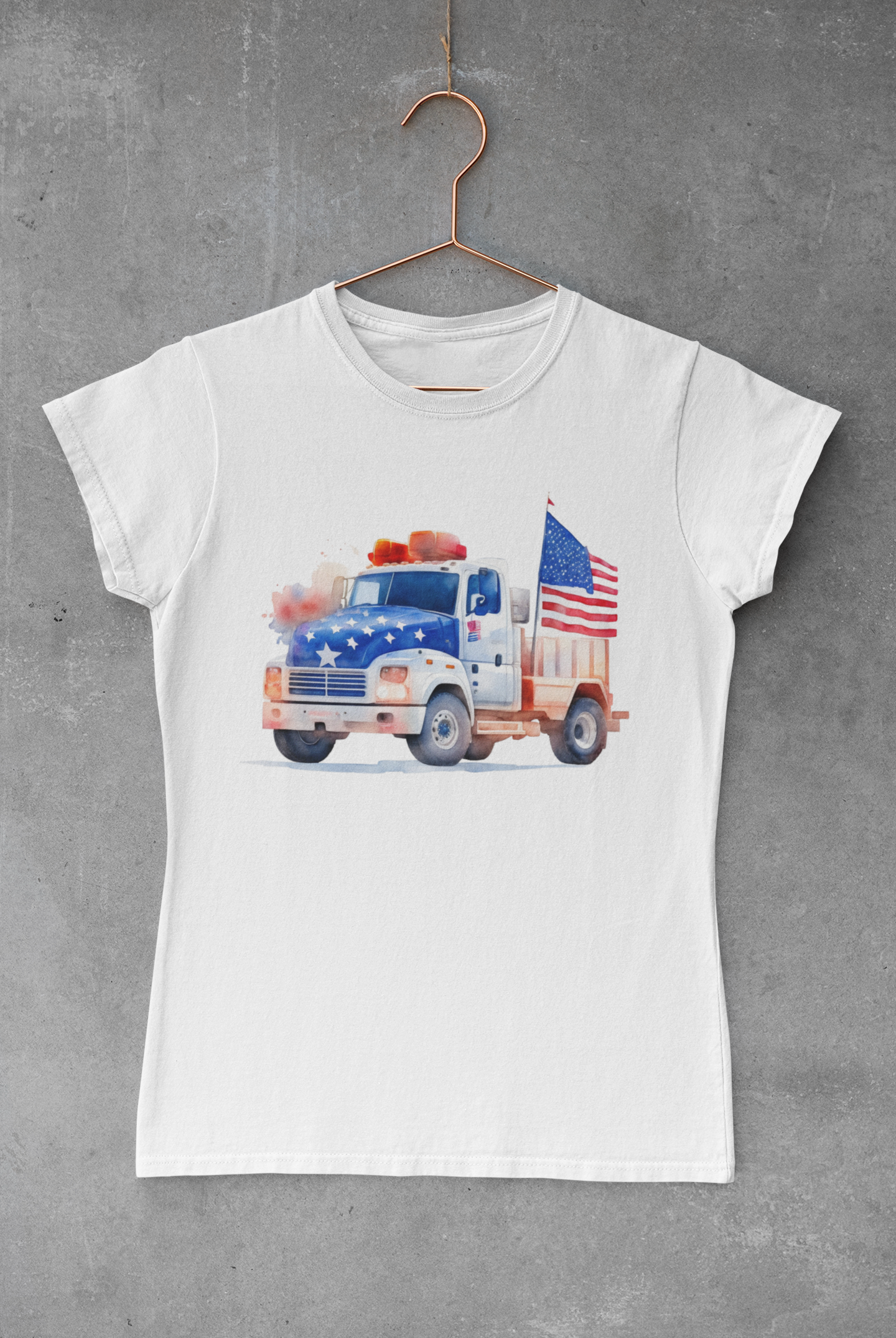 Patriotic Truck Transfer