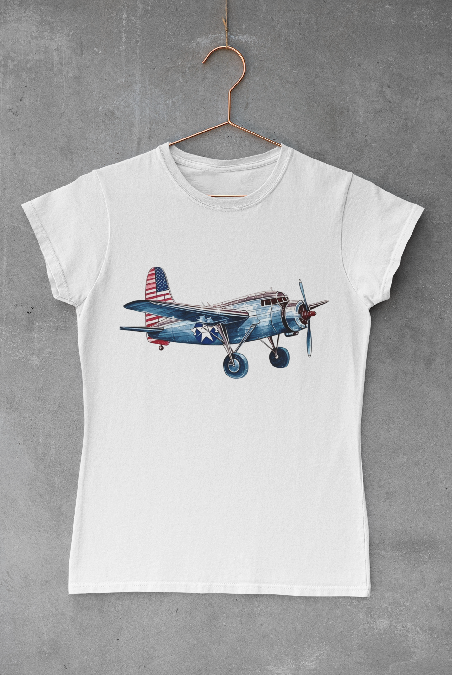 Patriotic Plane Transfer