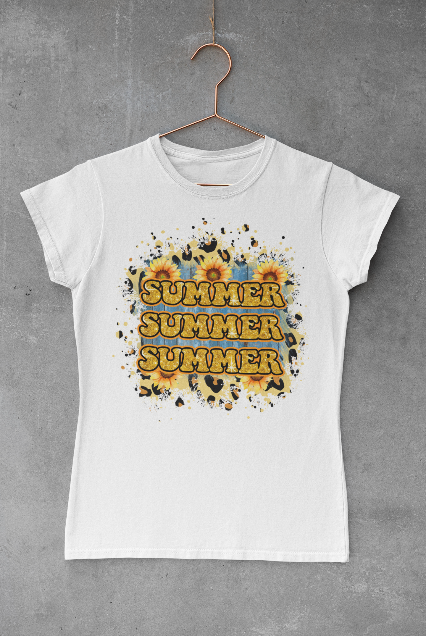 Summer Sunflowers Transfer
