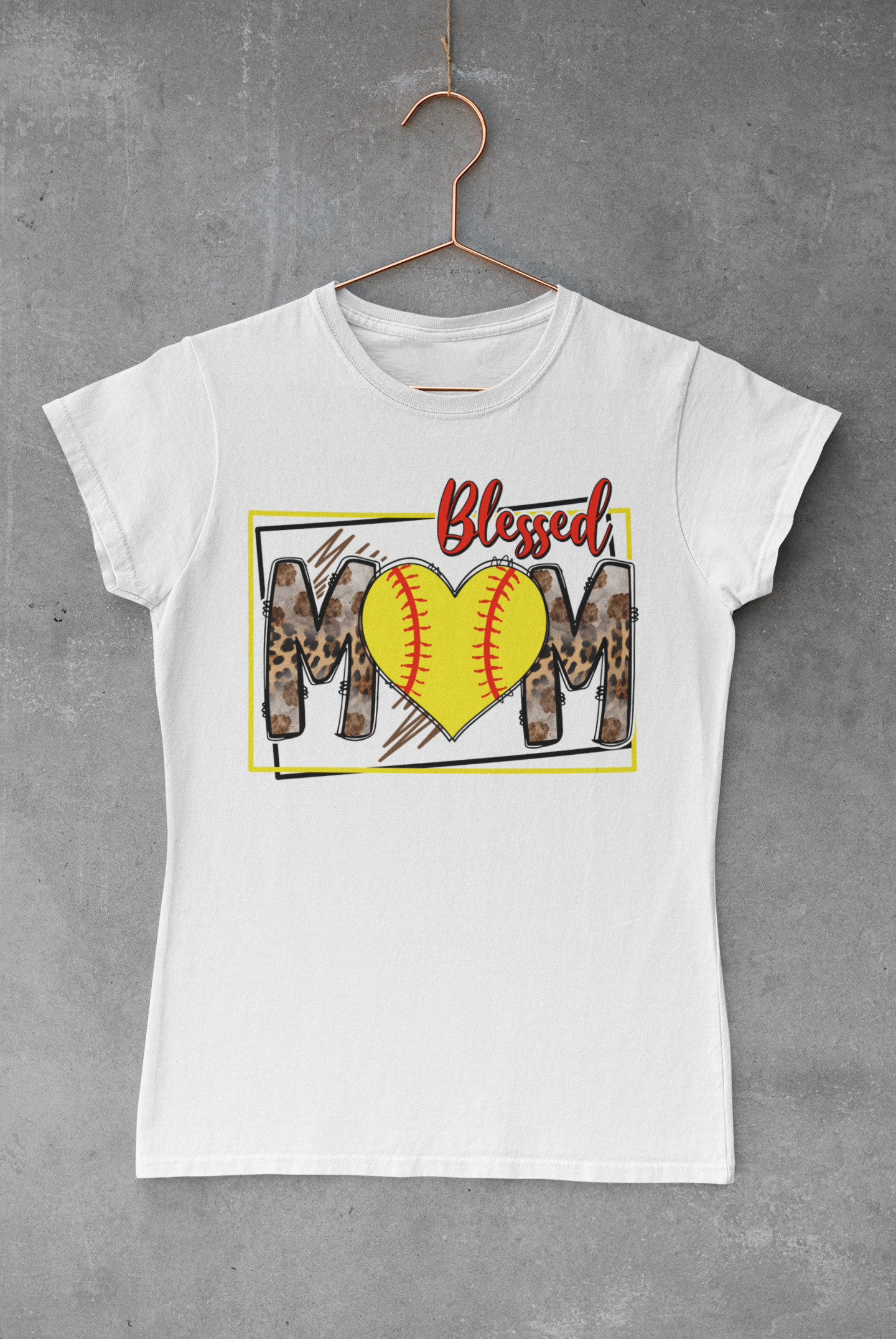Blessed Mom Softball Transfer