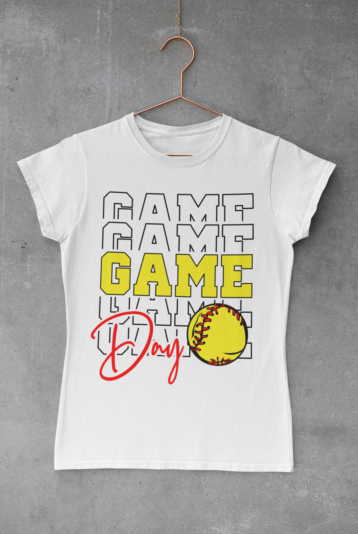 Game Day Stack Softball Transfer