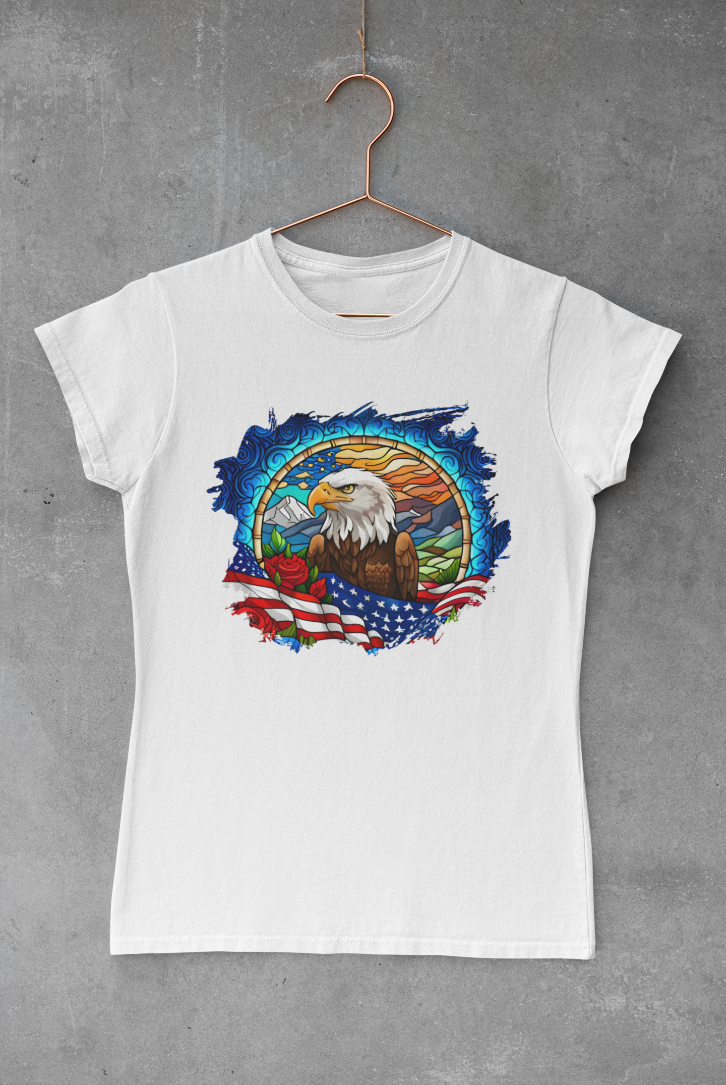 Abstract American Eagle Transfer