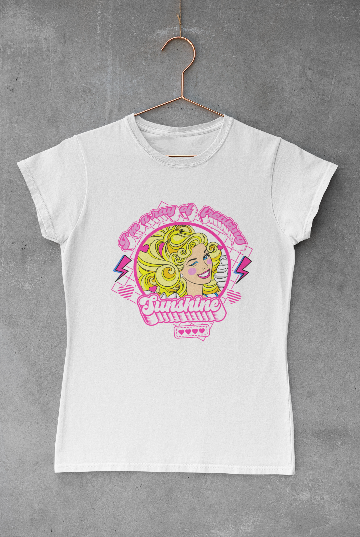 Ray of Sunshine Barbie Transfer