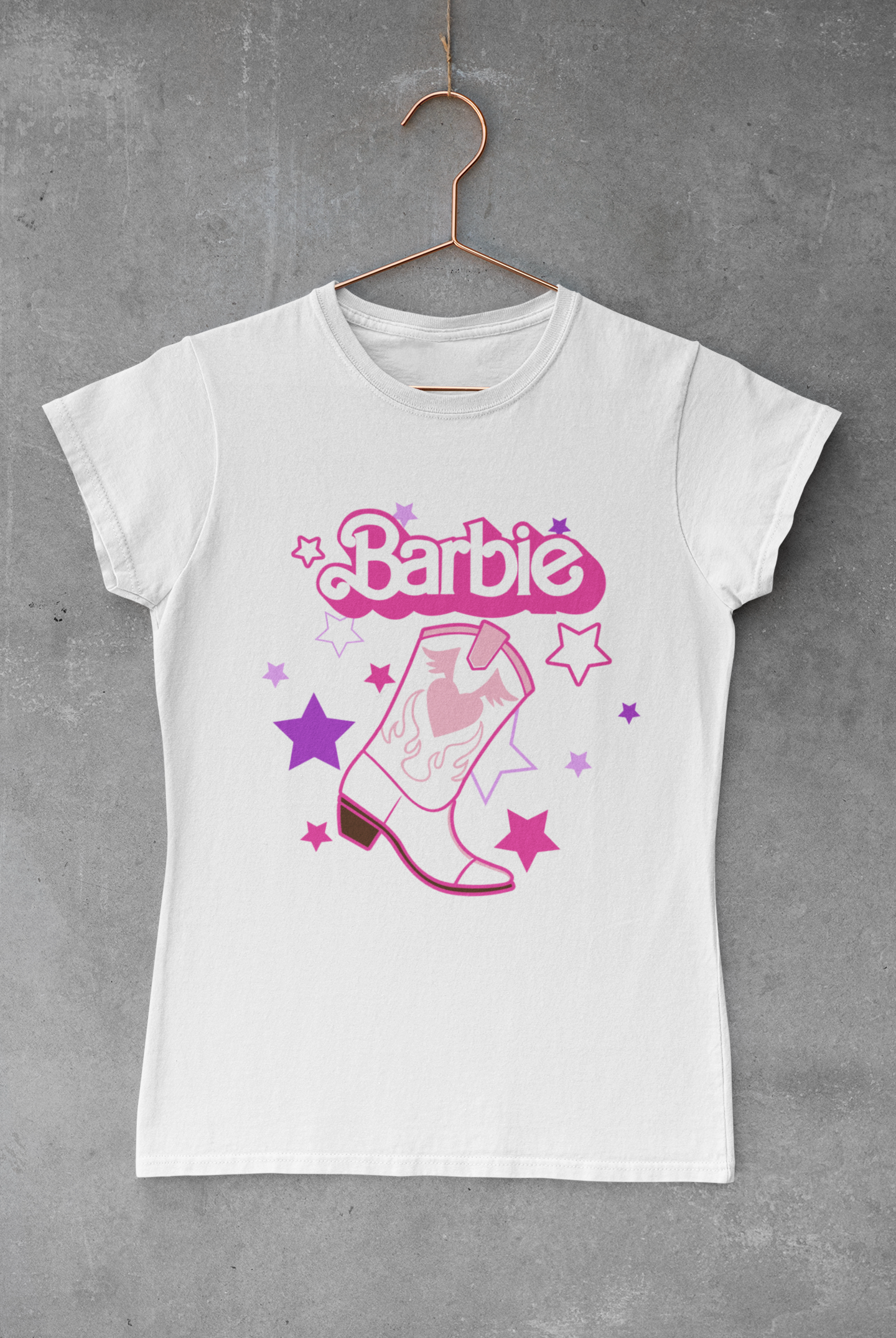 Barbie Cowgirl Boots Transfer