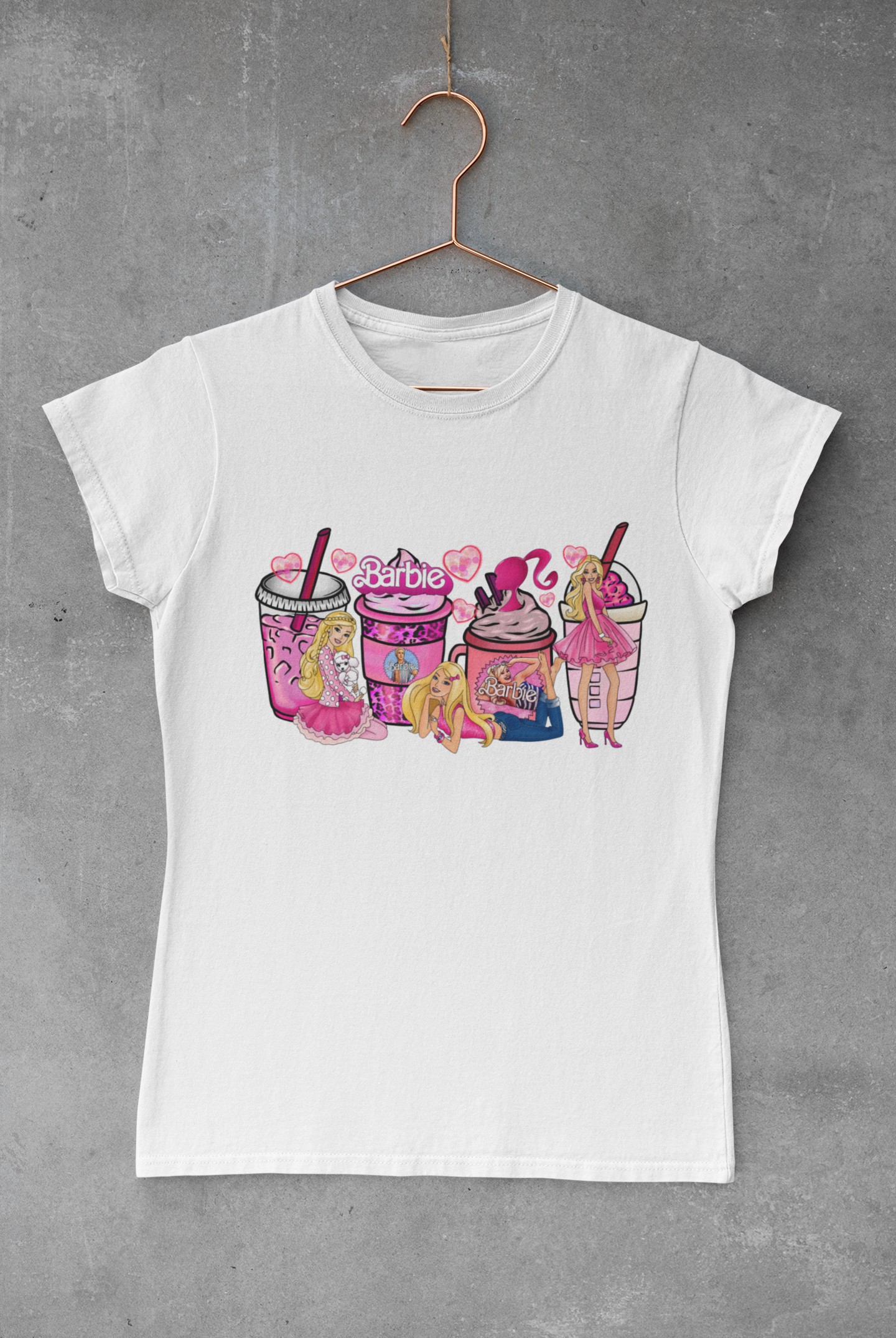 Barbie Coffee Transfer