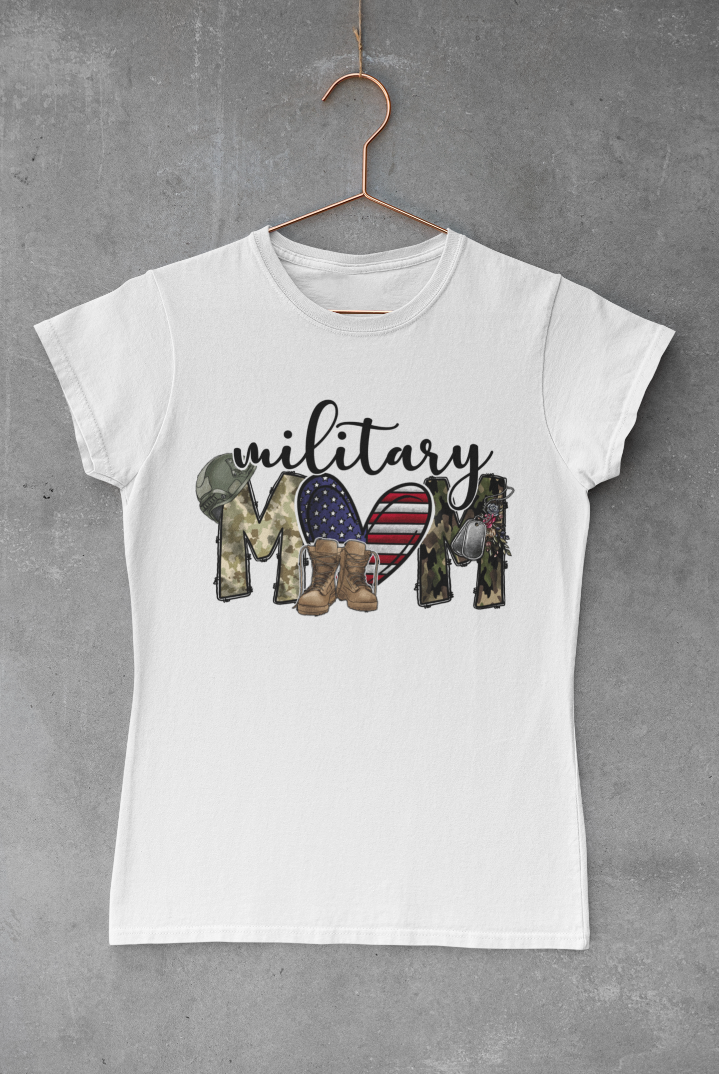 Military Mom Camo Transfer