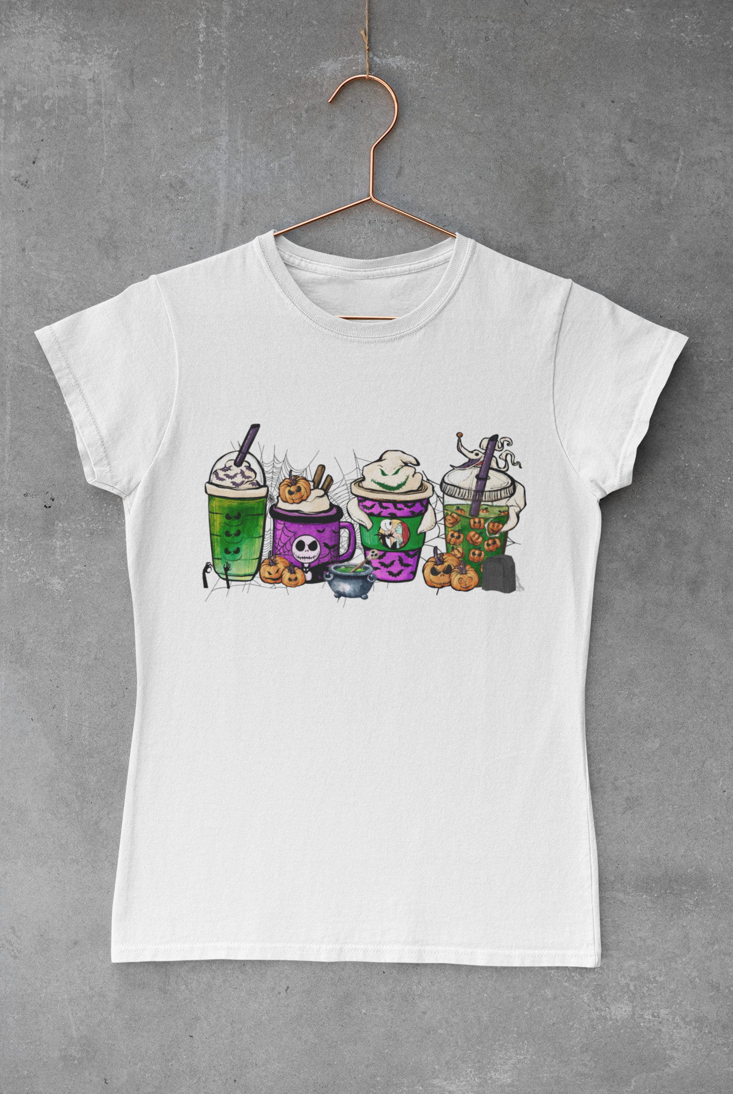 Nightmare Before Christmas Coffee Transfer