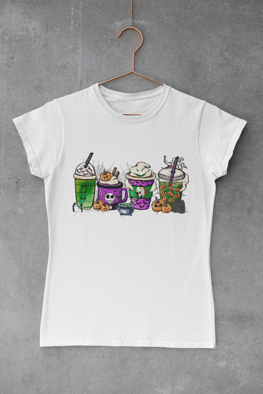 Nightmare Before Christmas Coffee Transfer