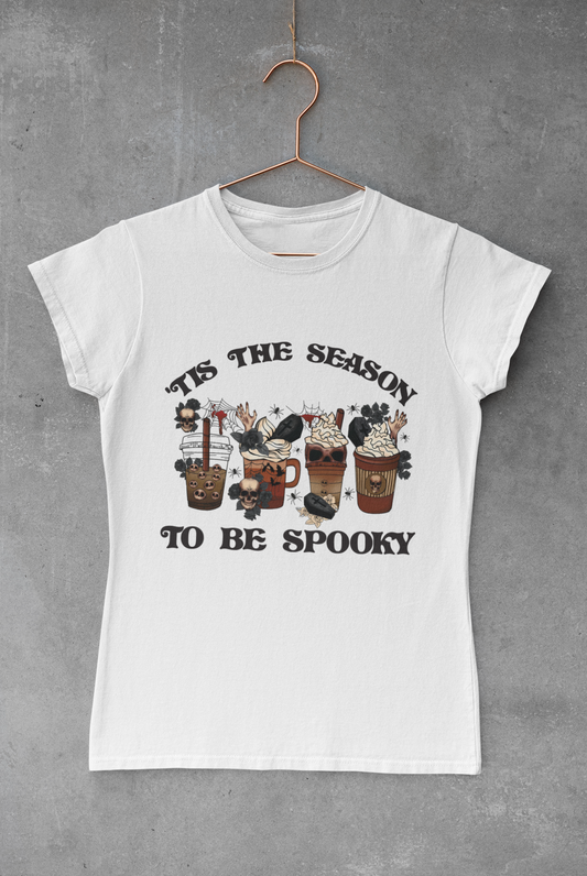 Tis the Season To Be Spooky Coffee Transfer