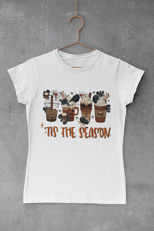 Tis the Season Skull Coffee Transfer
