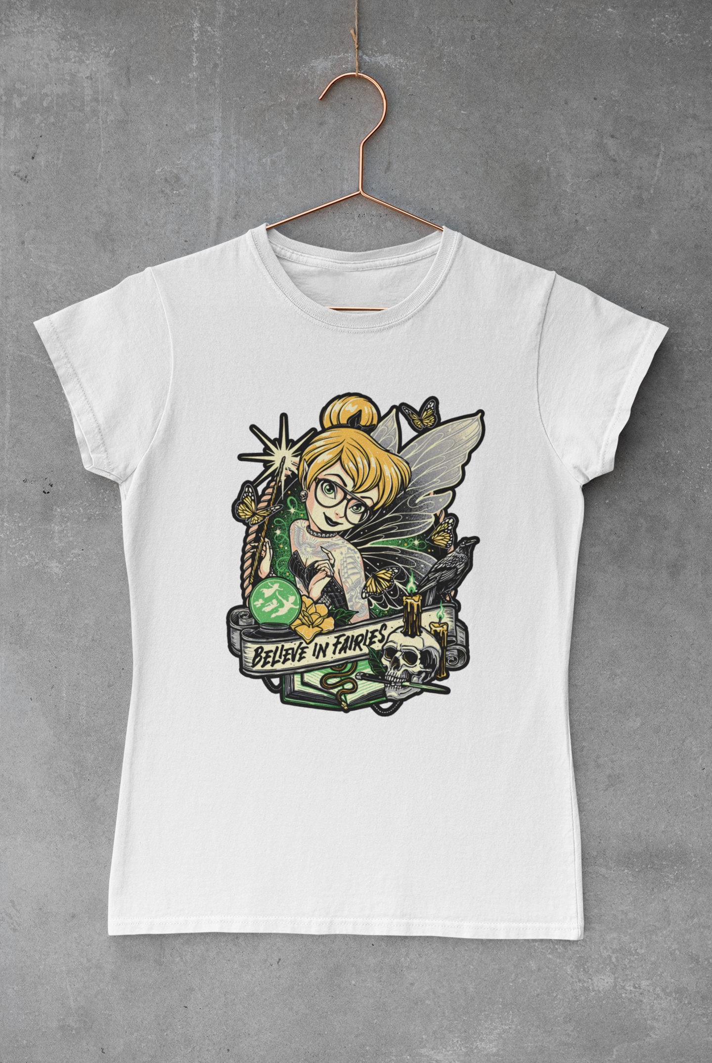 Believe in Fairies Halloween Transfer