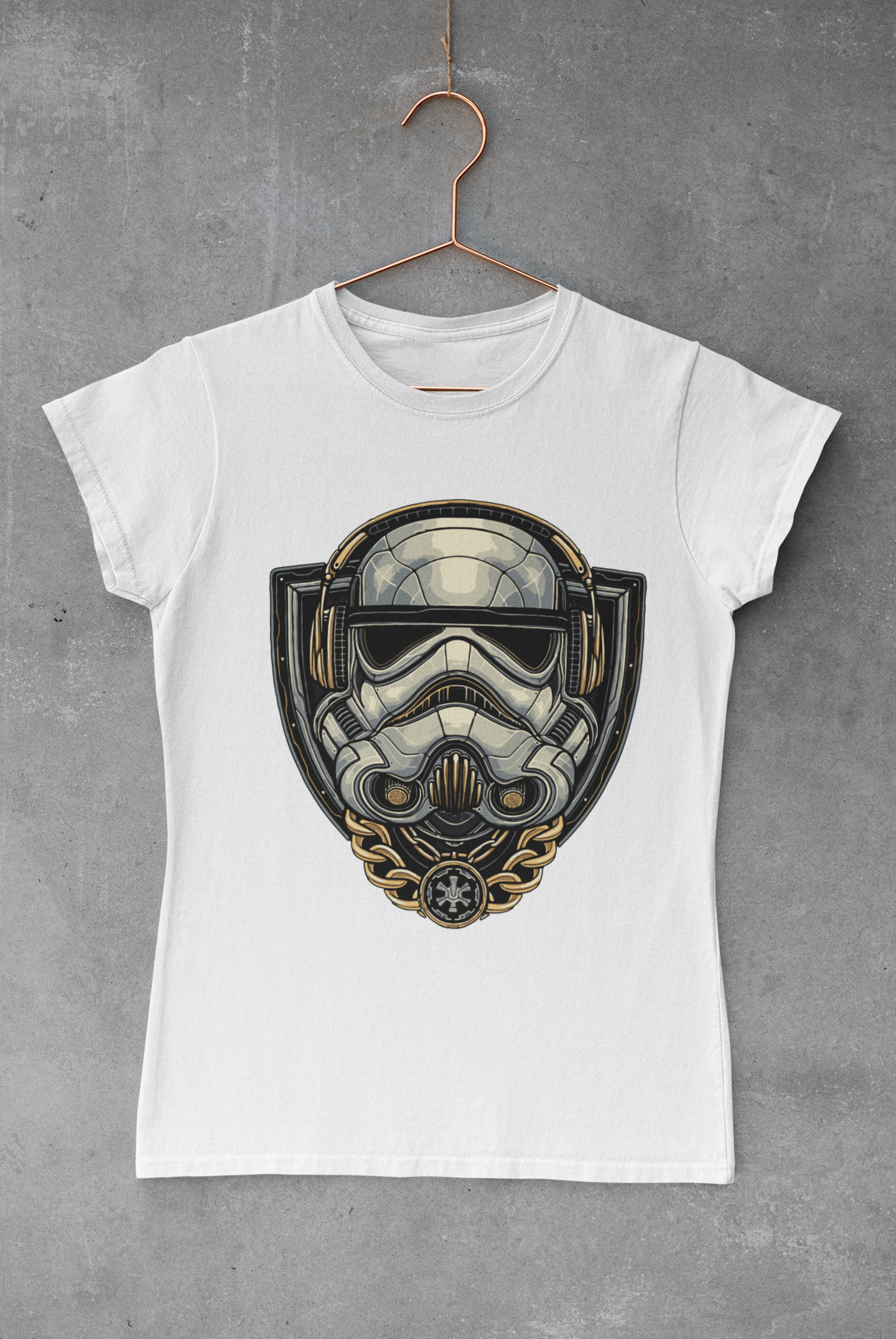 Storm Trooper with Headphones Transfer
