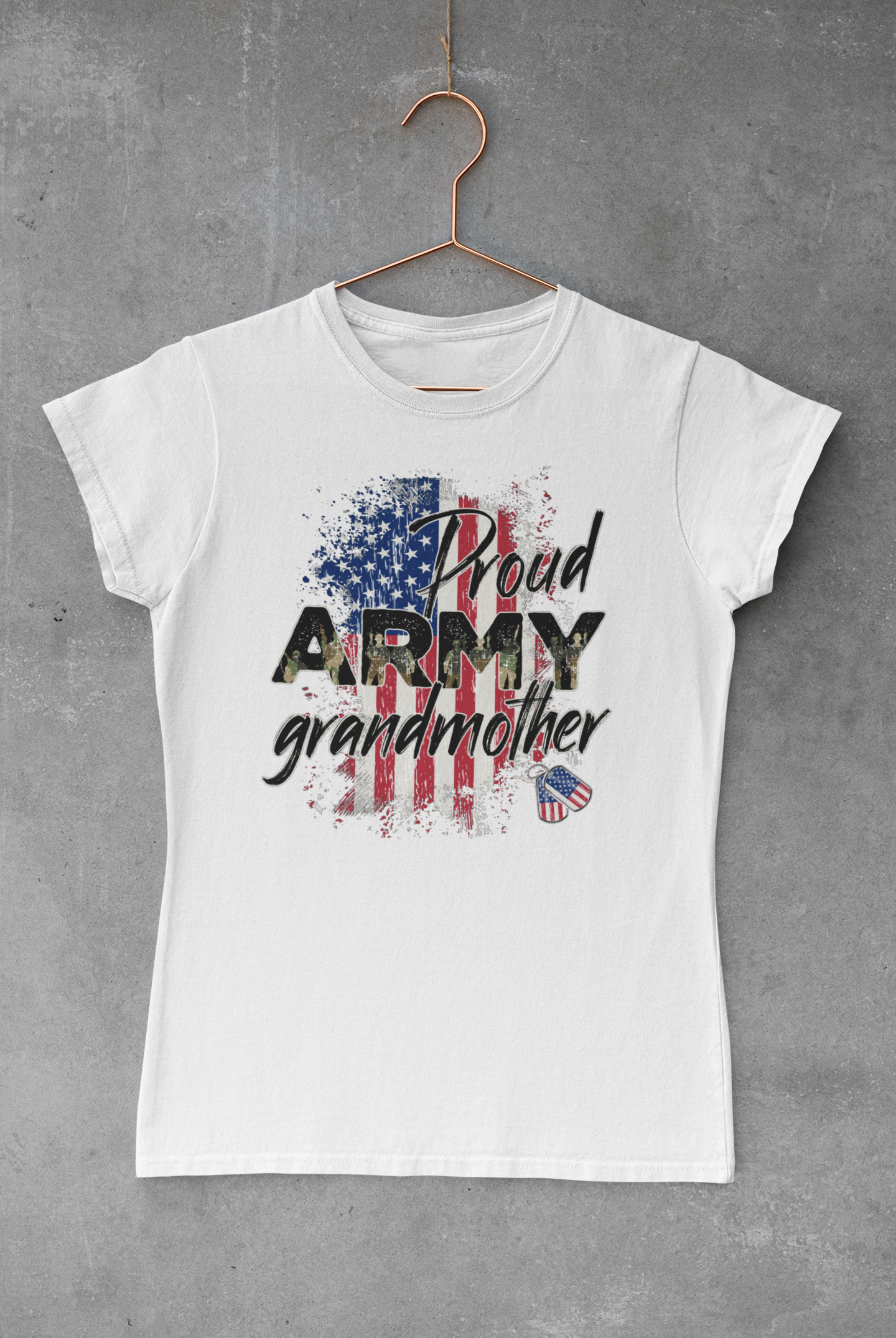 Proud Army Grandmother Transfer