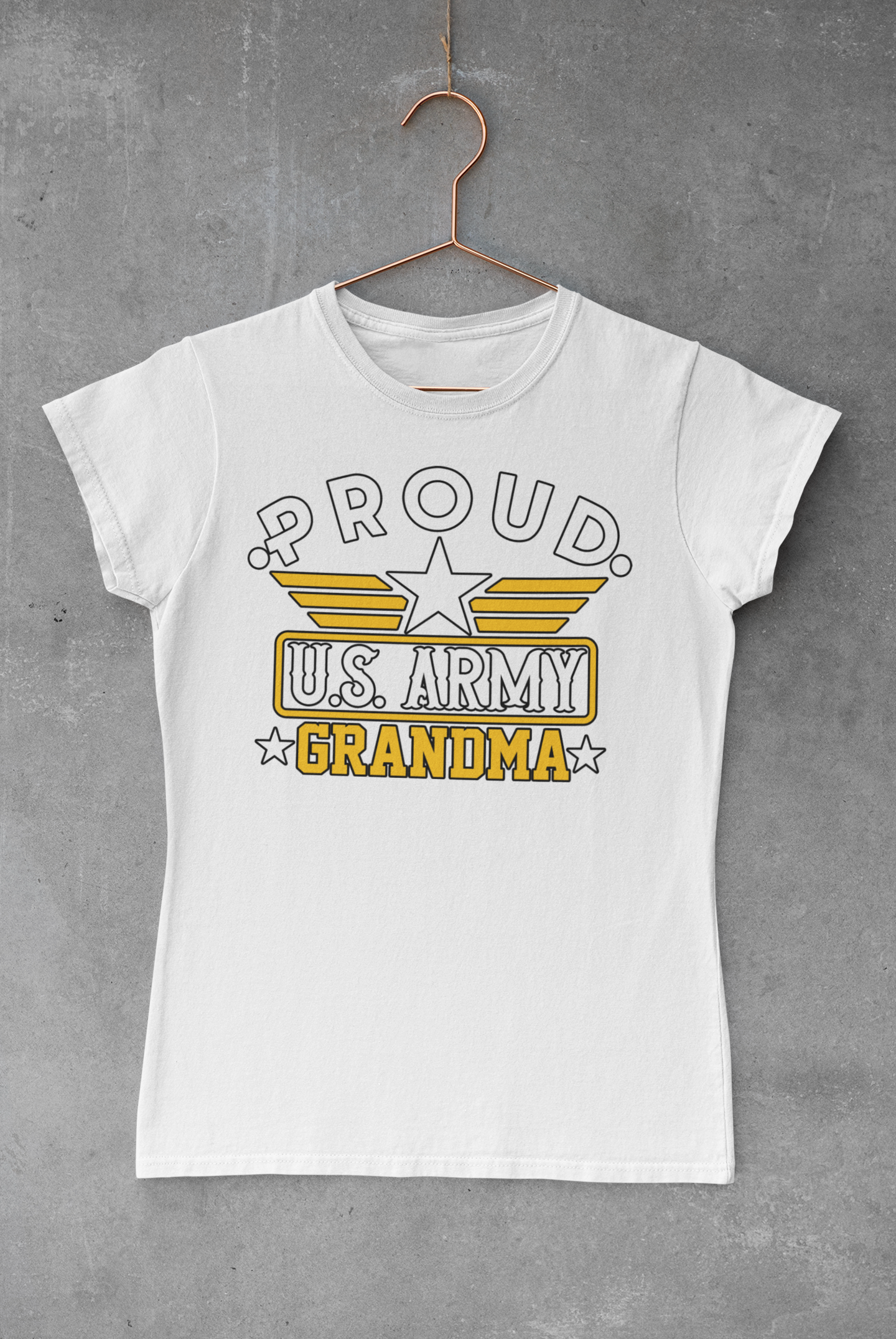 Proud U.S. Army Grandma Transfer
