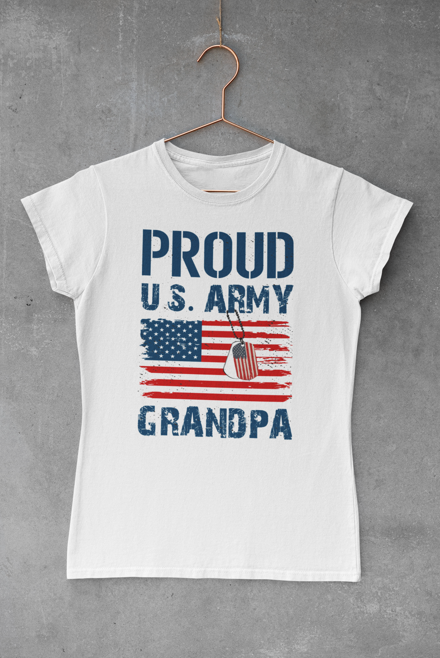 Proud U.S. Army Grandpa Transfer