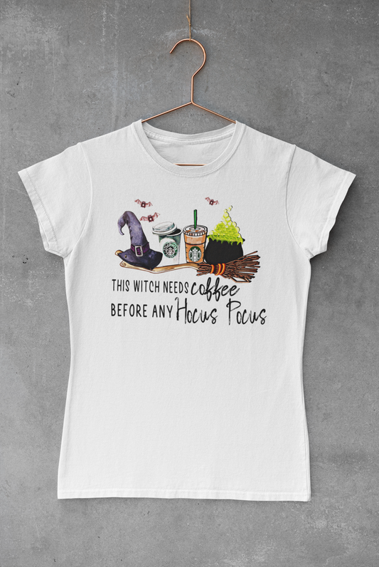 This Witch Needs Coffee Before Hocus Pocus  Transfer