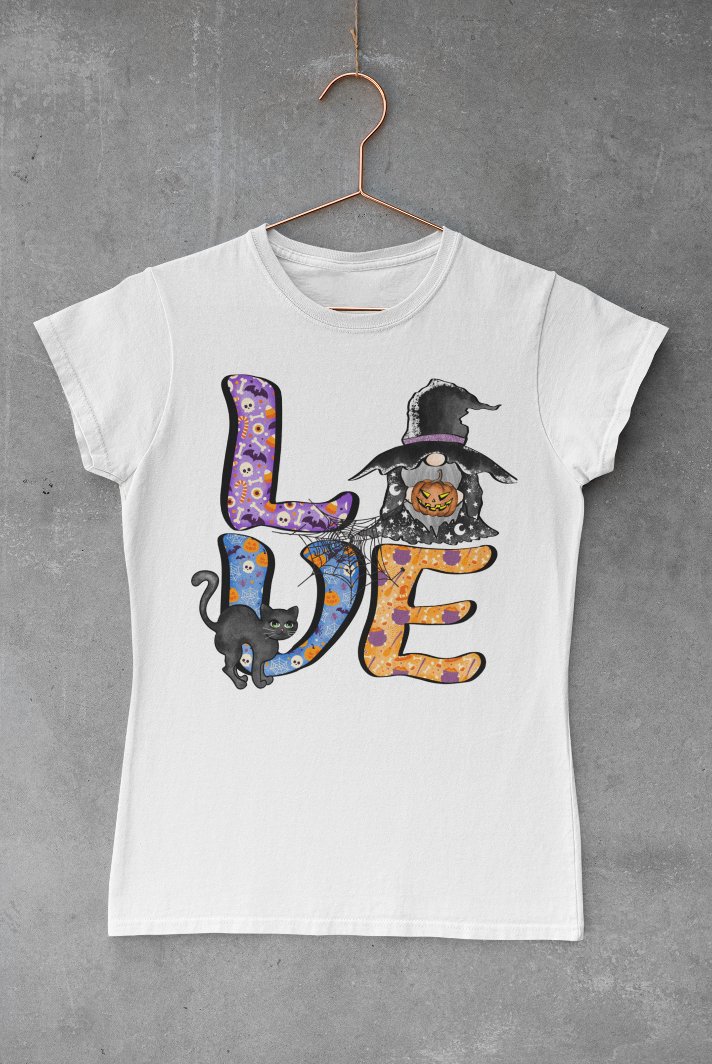 Love Halloween Witch Transfer