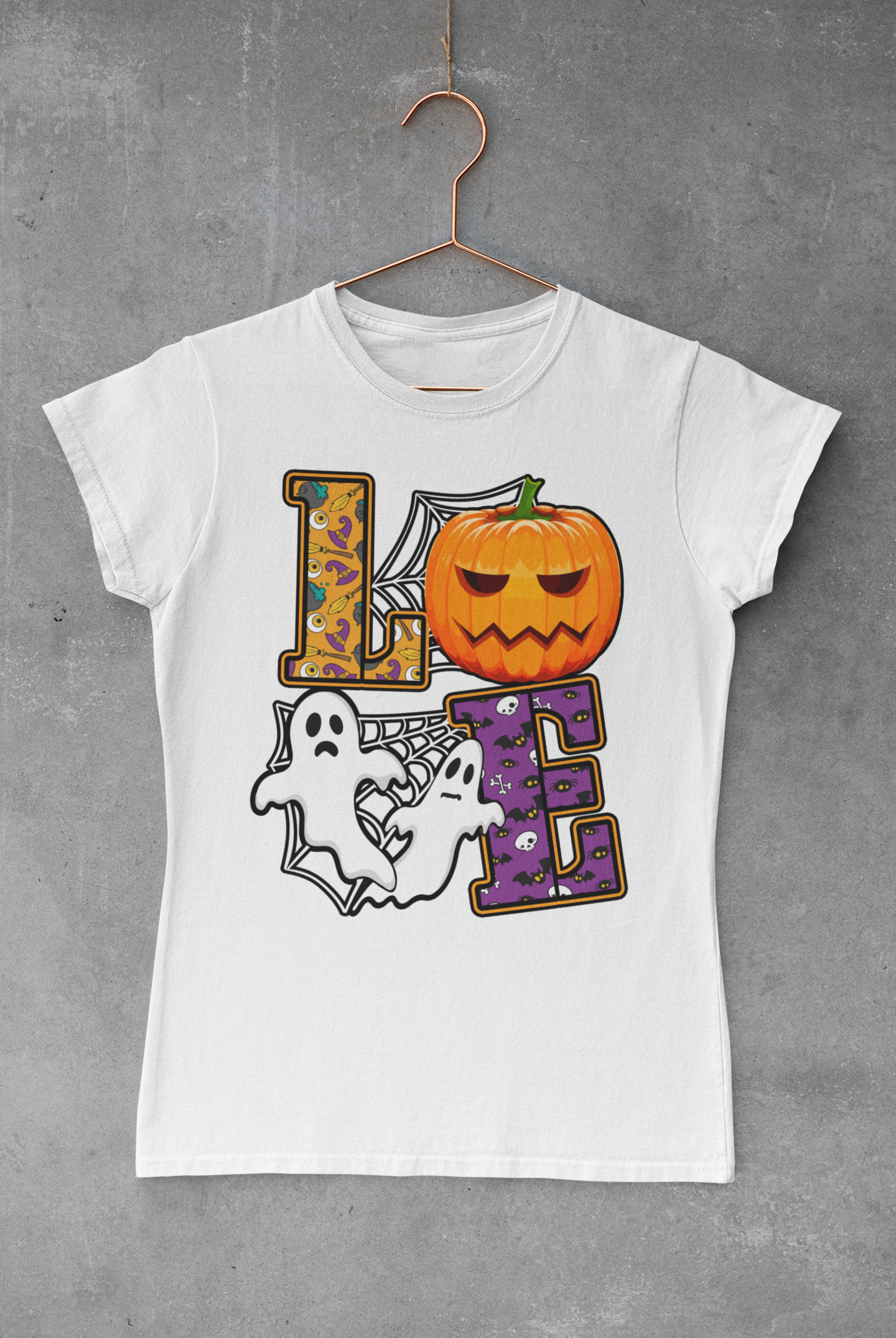 Love Spooky Halloween Transfer