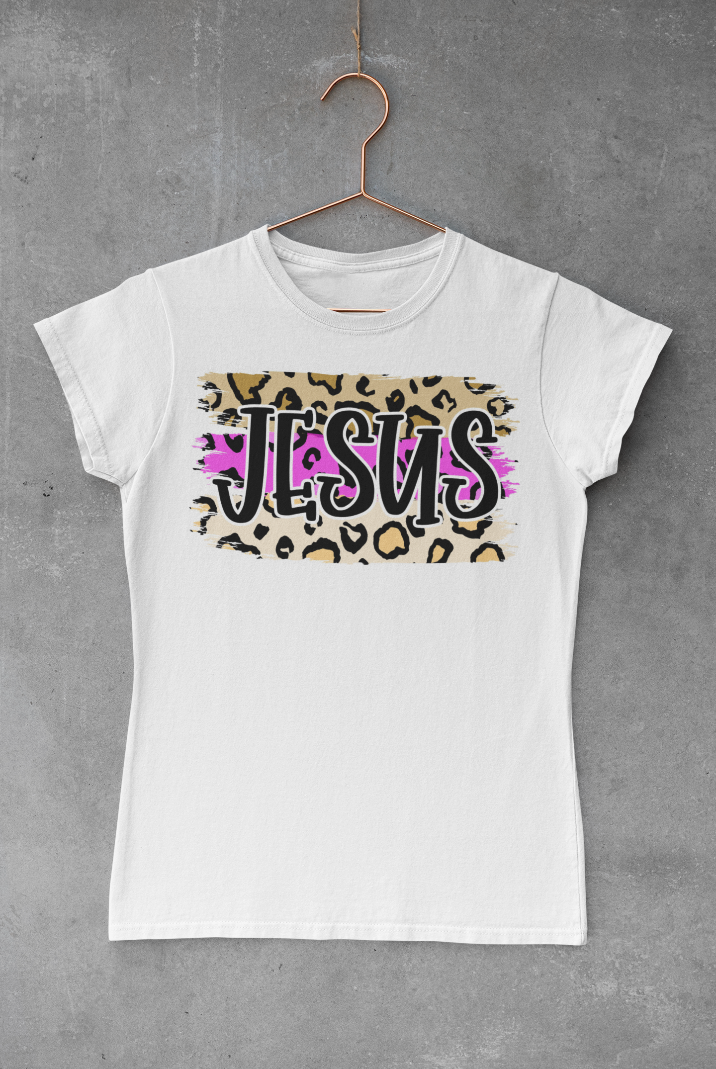 Jesus Cheetah Pattern Transfer