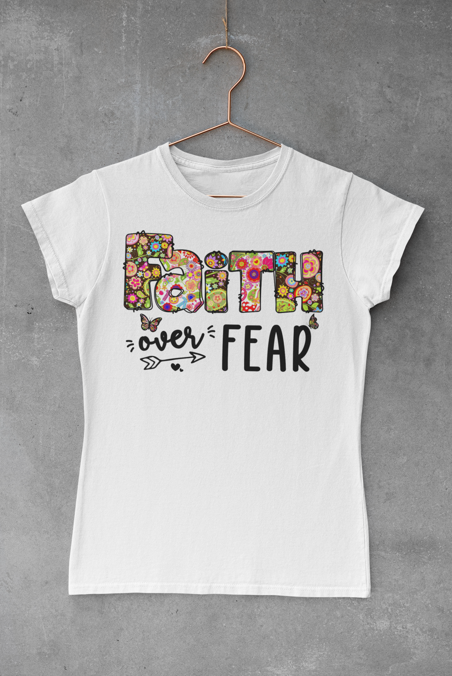 Patterned Faith Over Fear Transfer