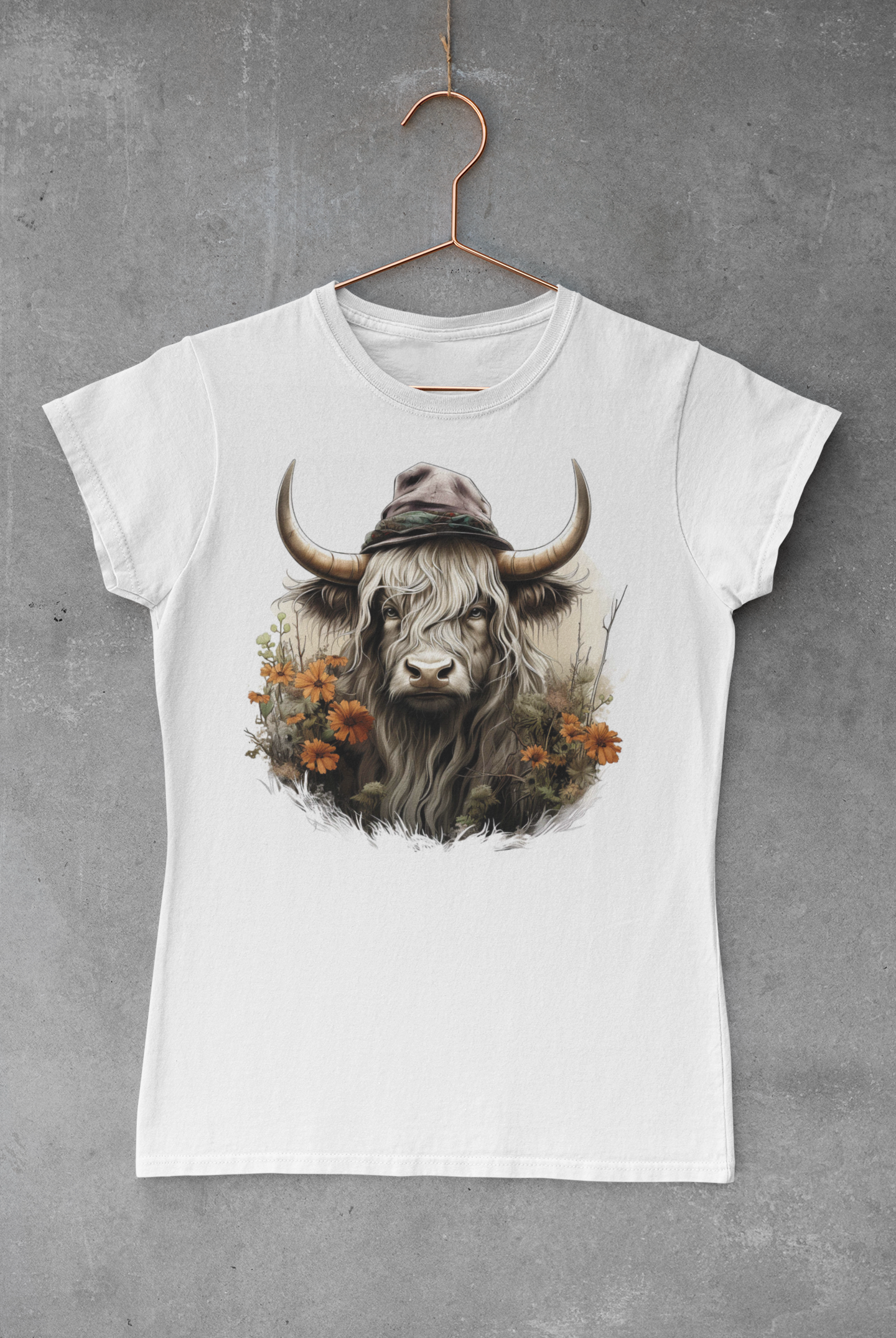 Highland Cow Halloween V.15 Transfer