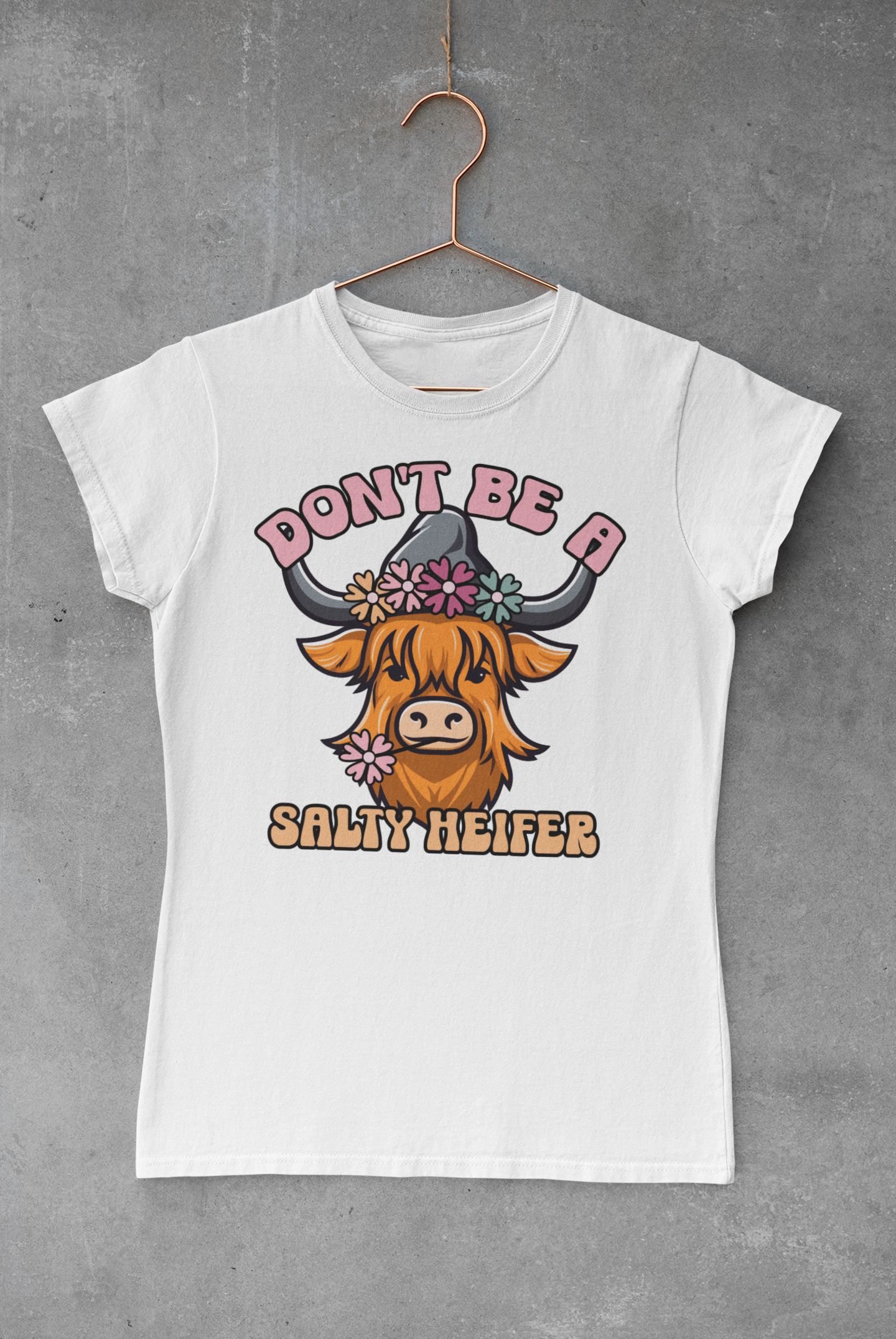 Highland Cow Halloween V.24 Transfer