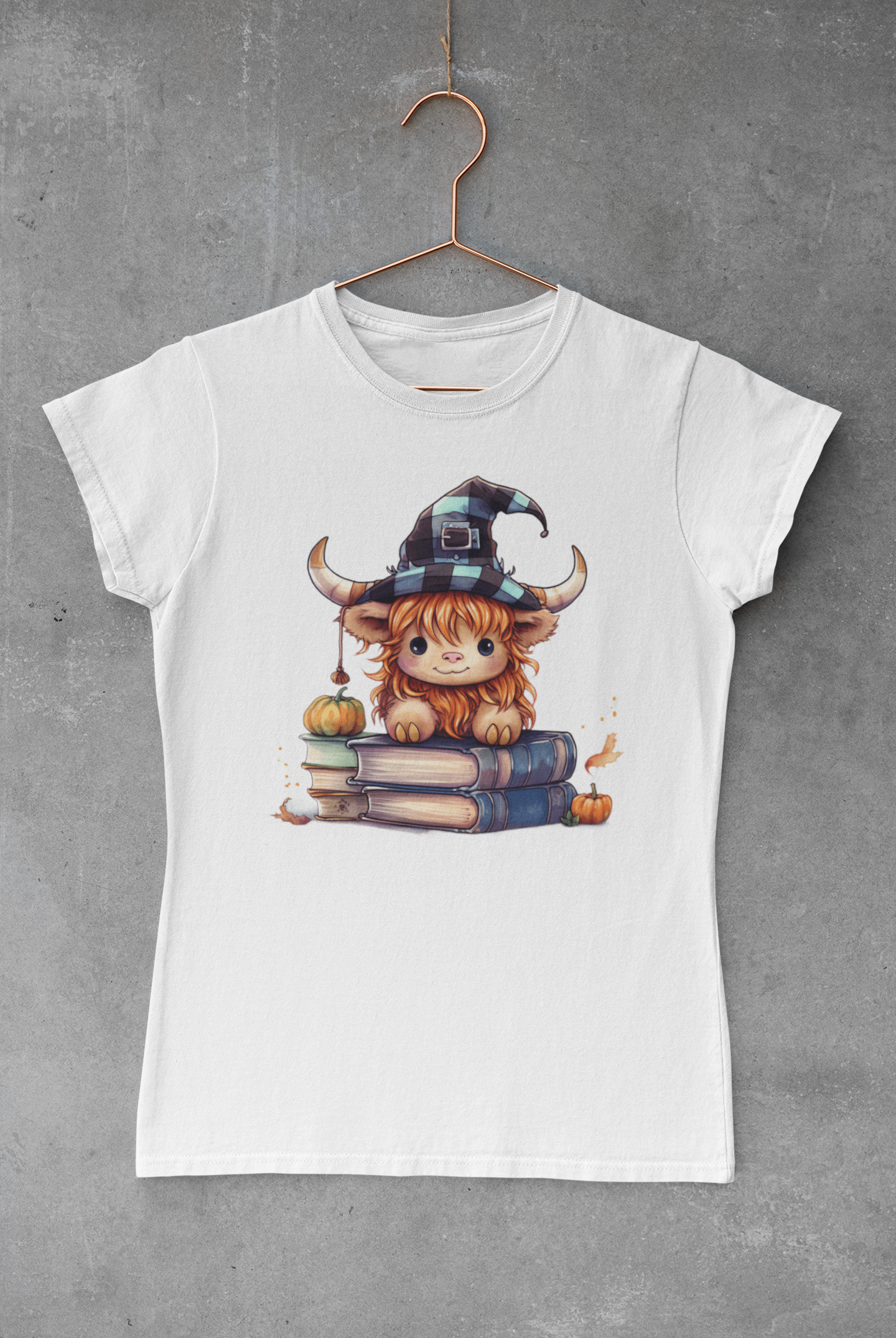 Highland Cow Halloween V.29 Transfer