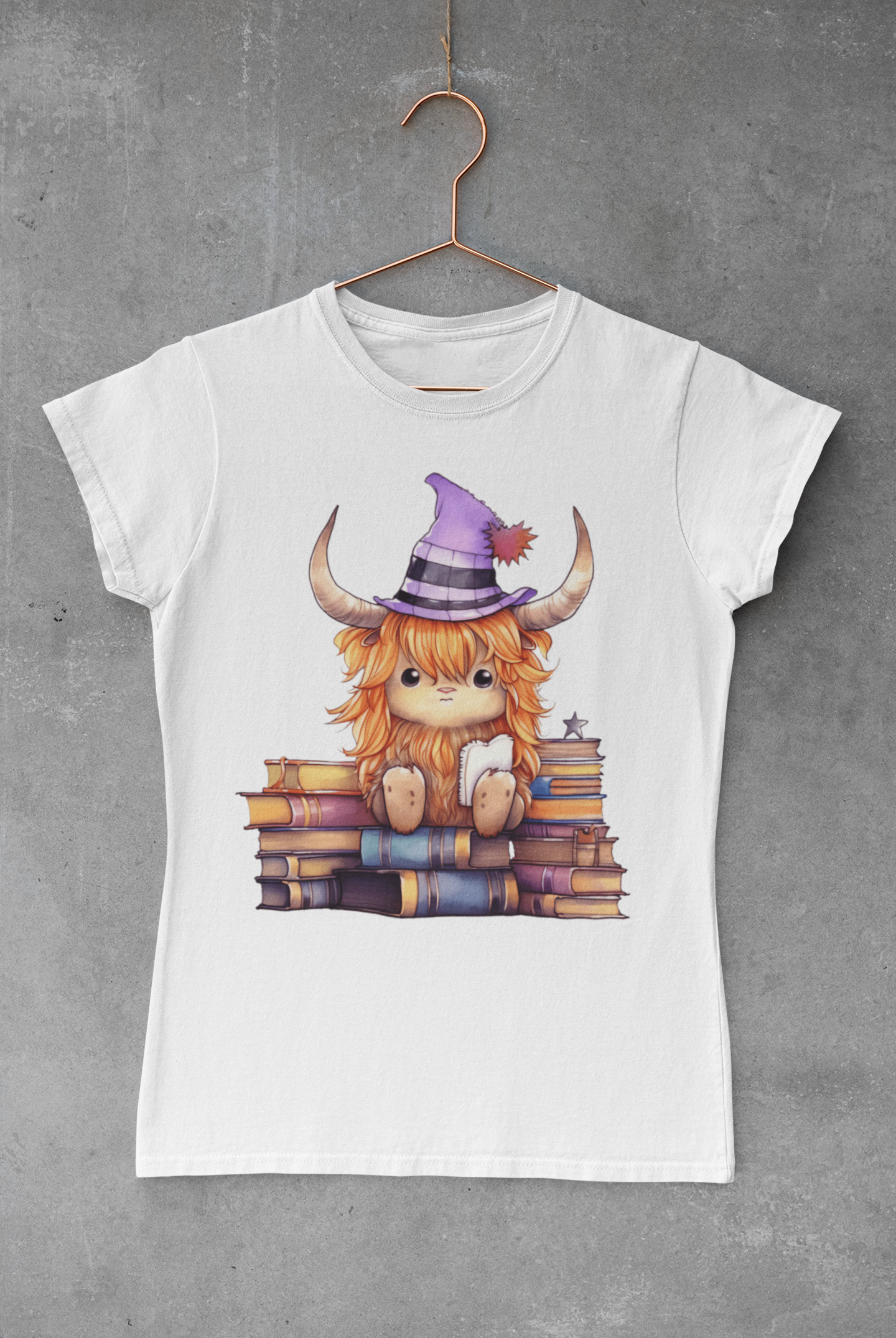 Highland Cow Halloween V.30 Transfer