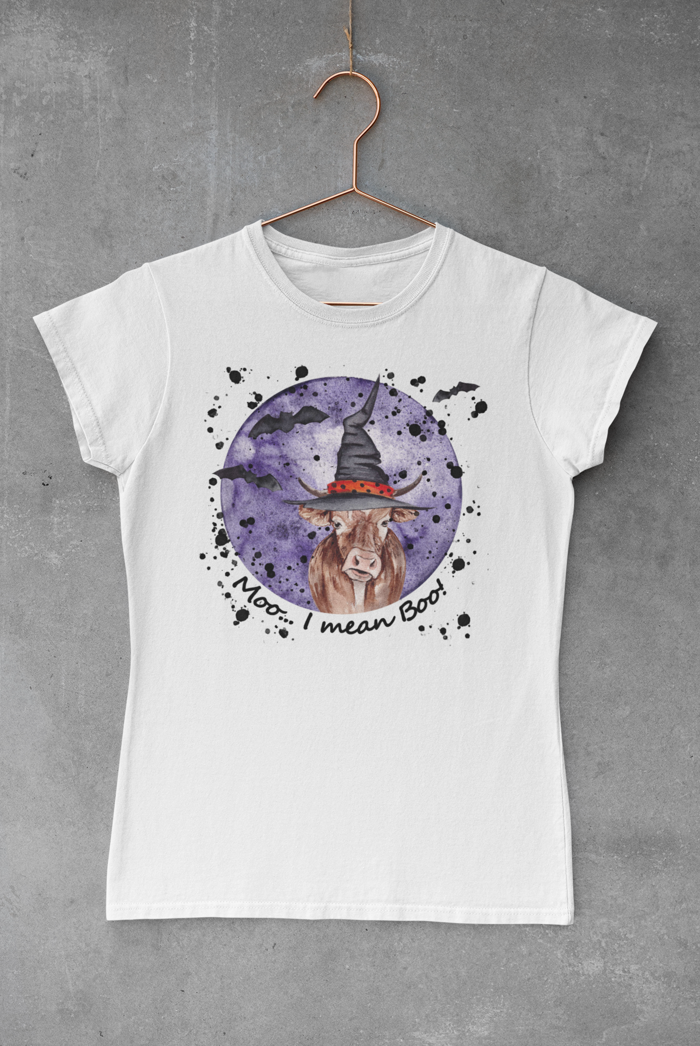 Highland Cow Halloween V.31 Transfer