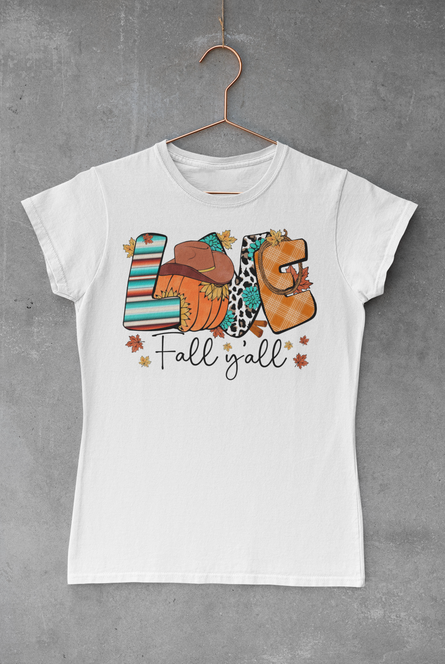 Love Fall Y'all Transfer
