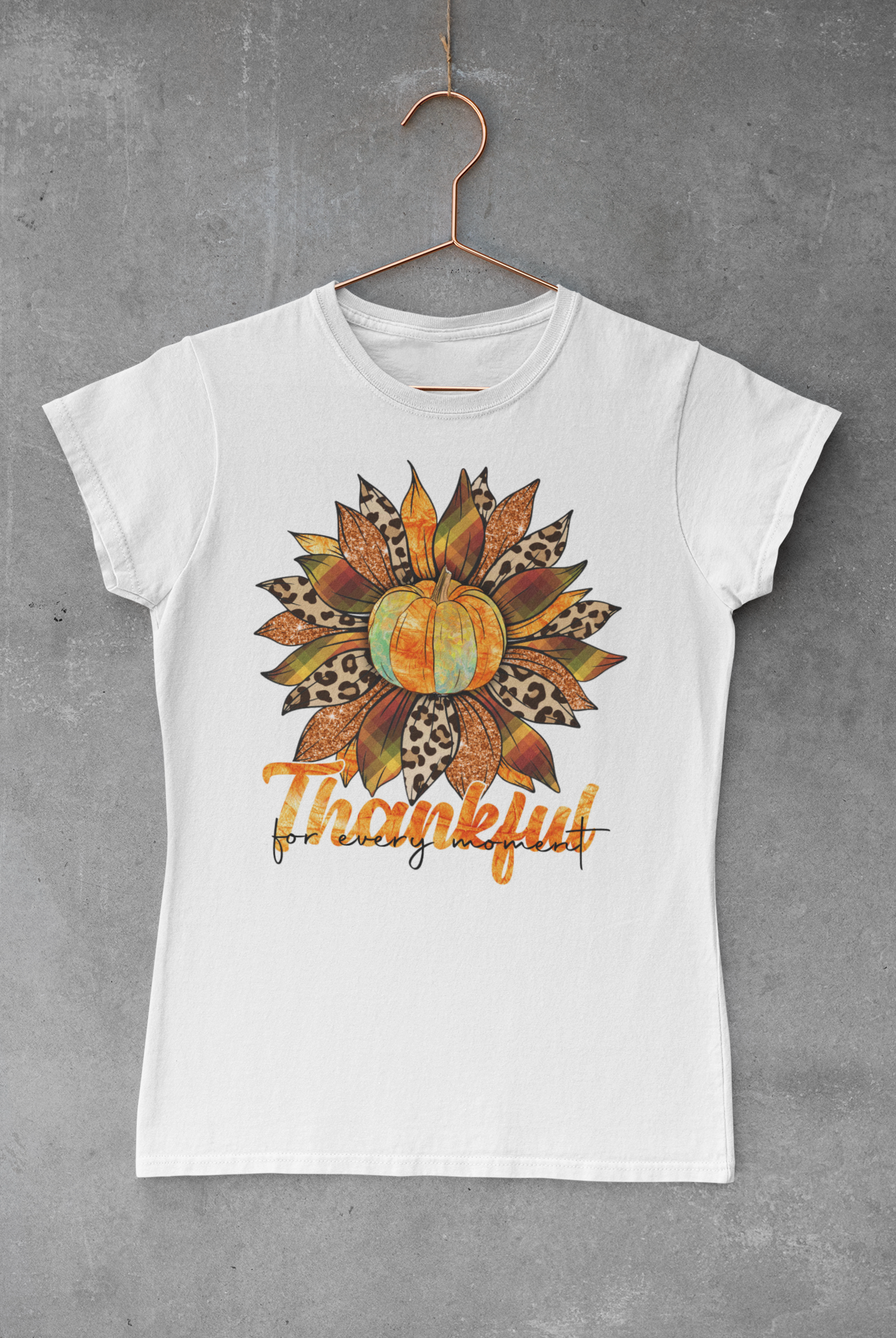 Thankful Flower Transfer