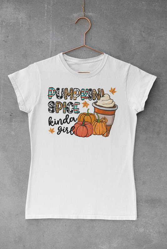 Pumpkin Spice Kinda Girl Transfer