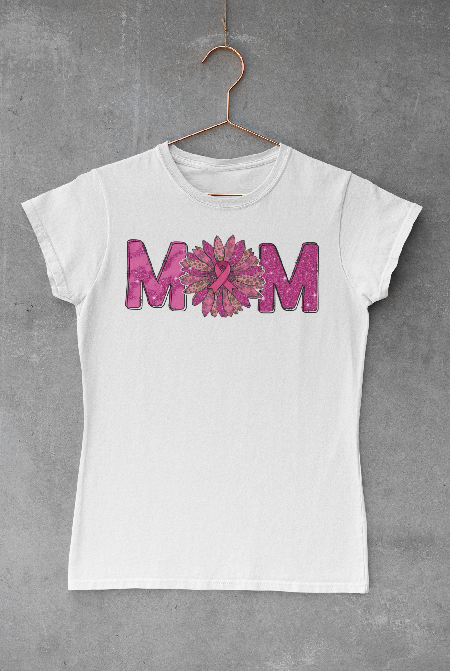 Pink Ribbon Mom Transfer