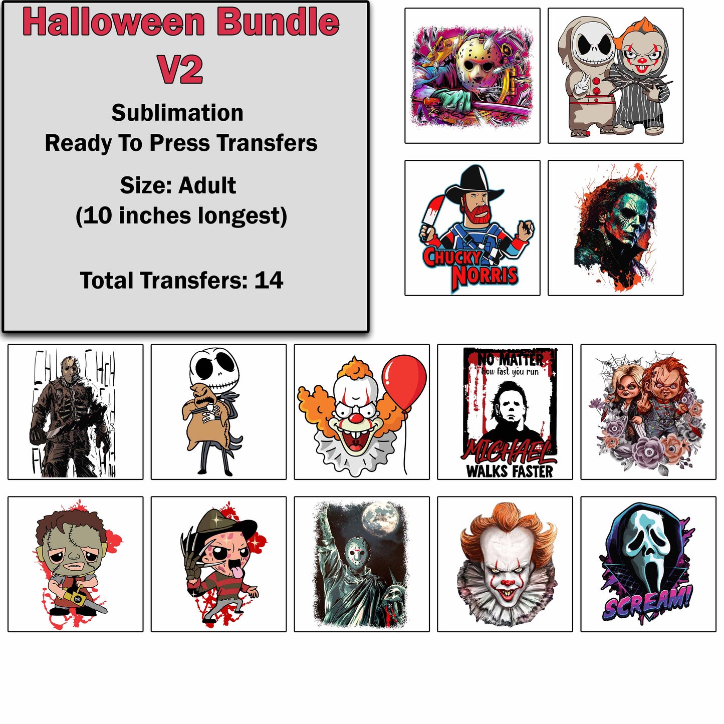 Halloween Transfer Bundle 2