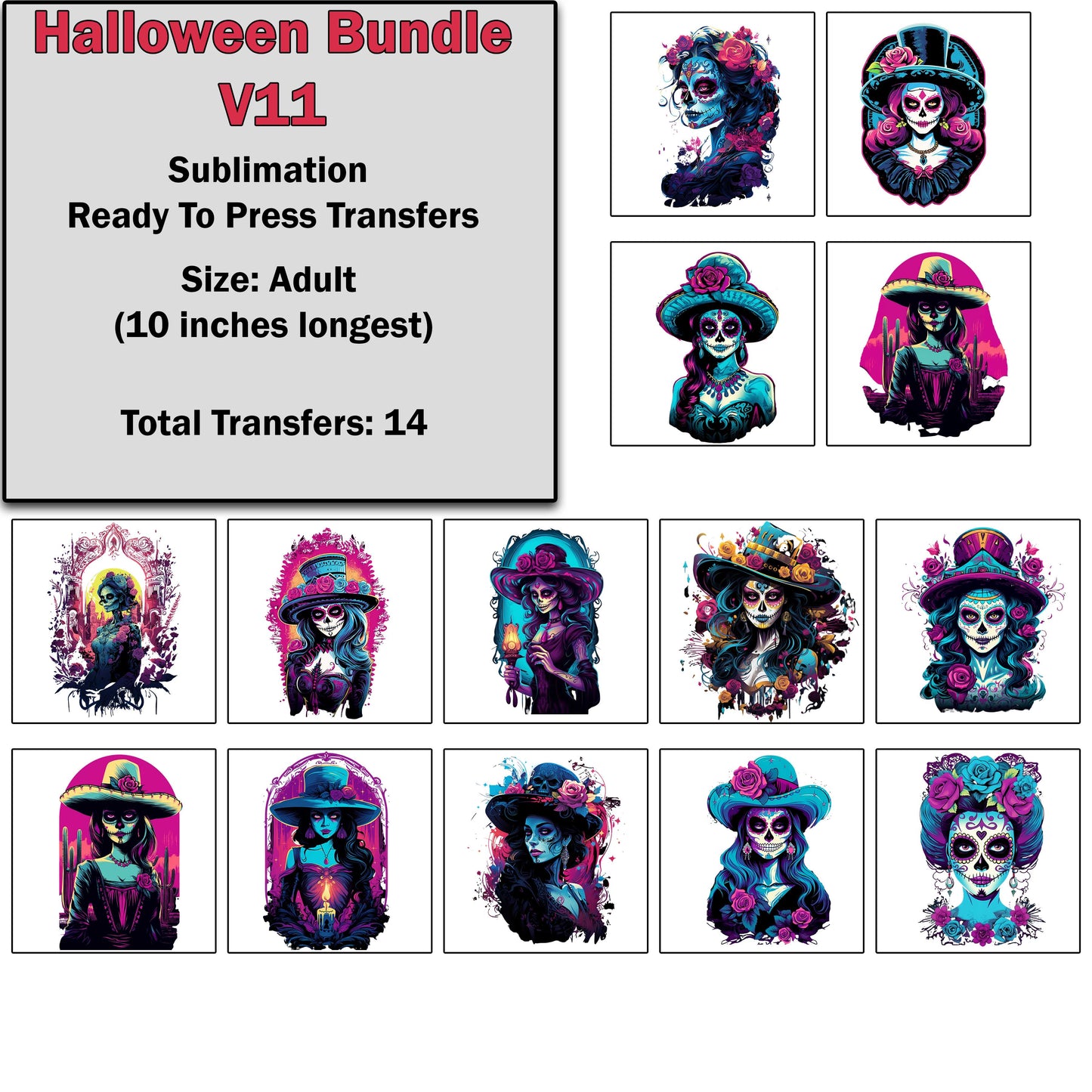 Halloween Transfer Bundle 11