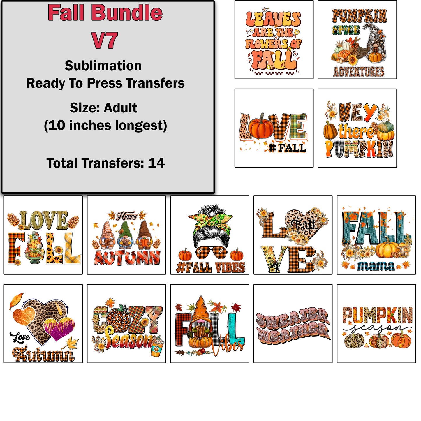 Fall Transfer Bundle 7