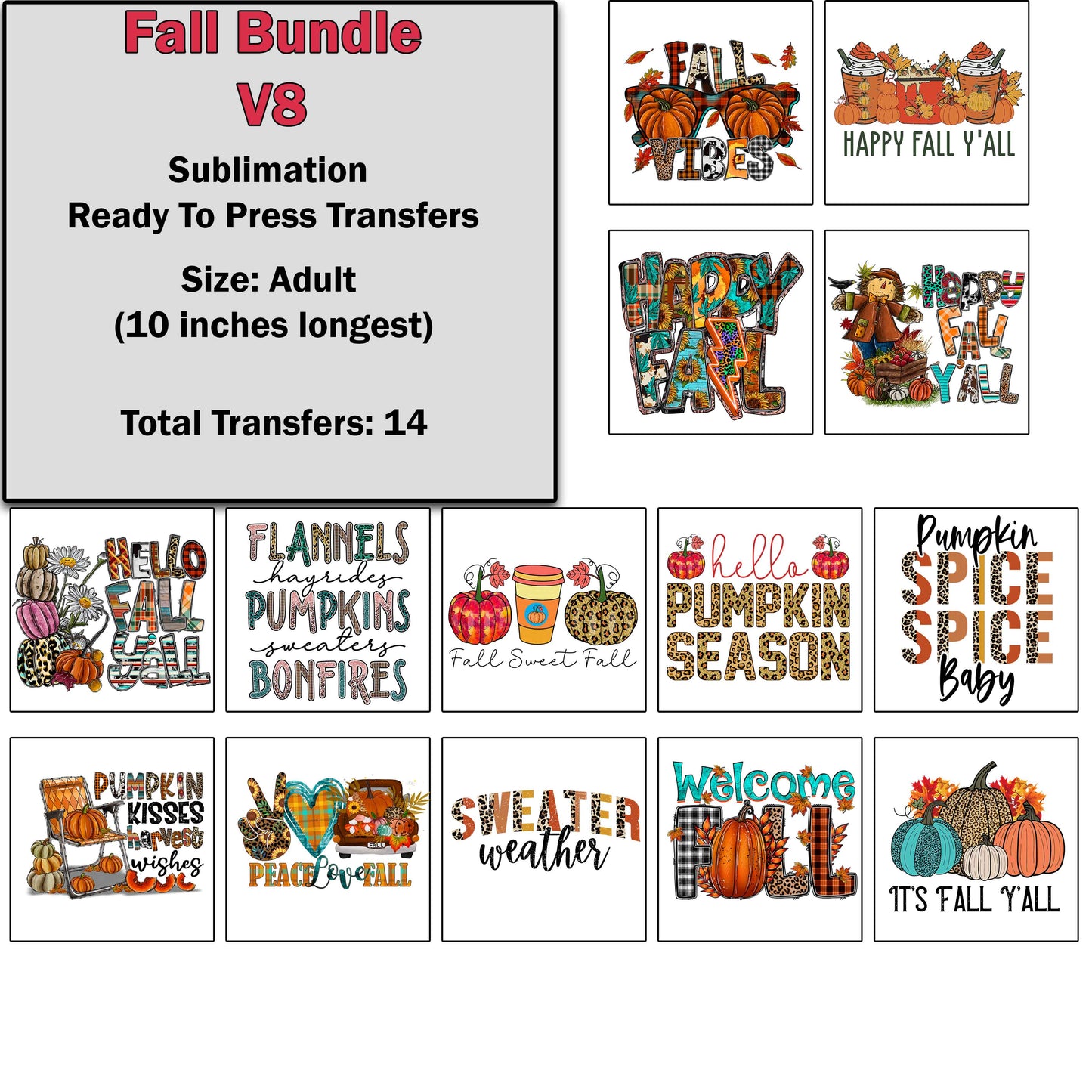 Fall Transfer Bundle 8