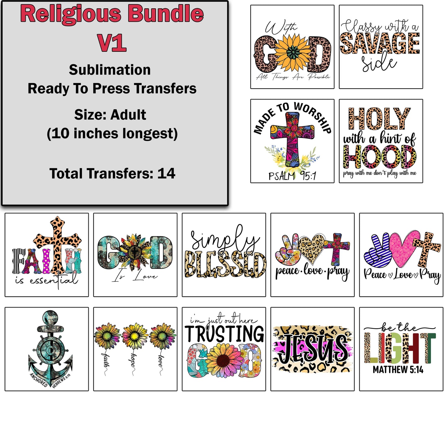 Religious Transfer Bundle 1