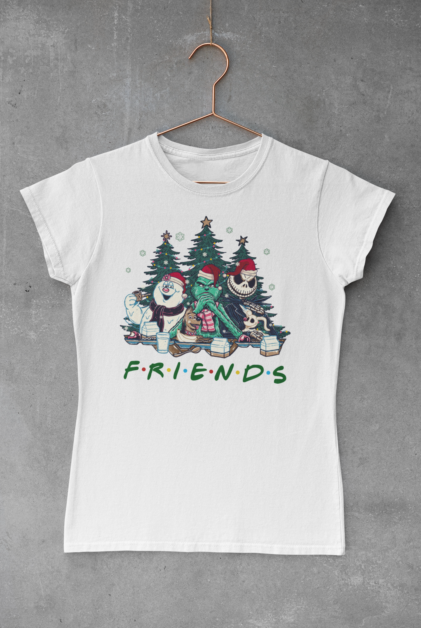 Christmas Friends Transfer