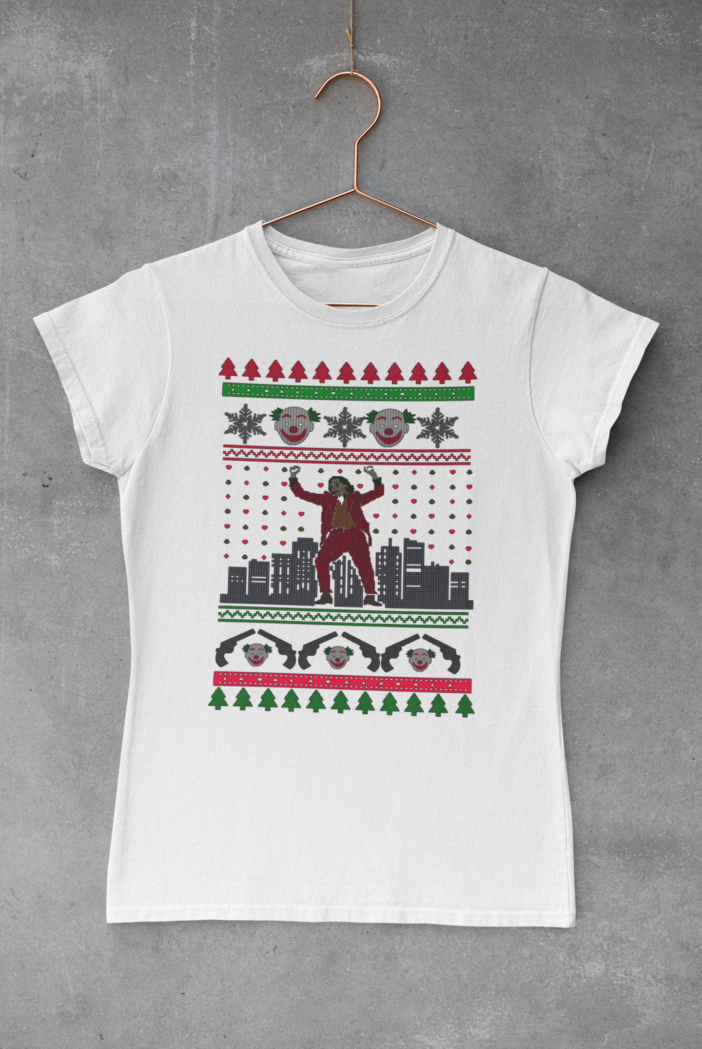 Joker Ugly Sweater Transfer