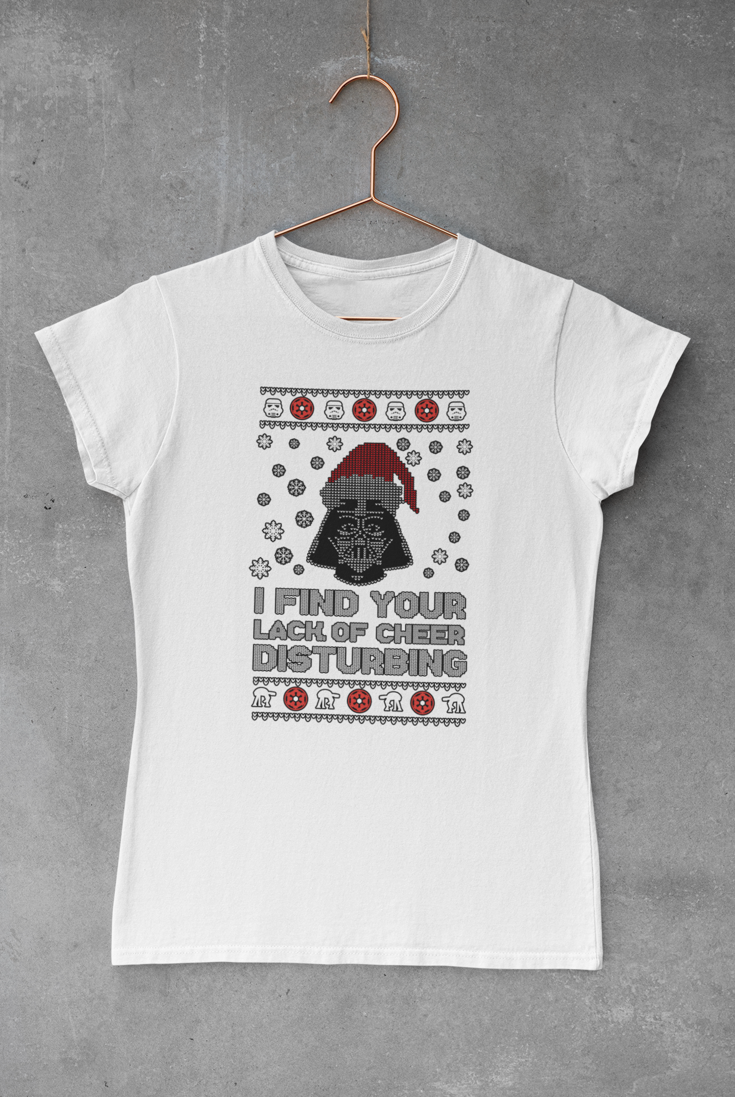 Vader Ugly Sweater Transfer