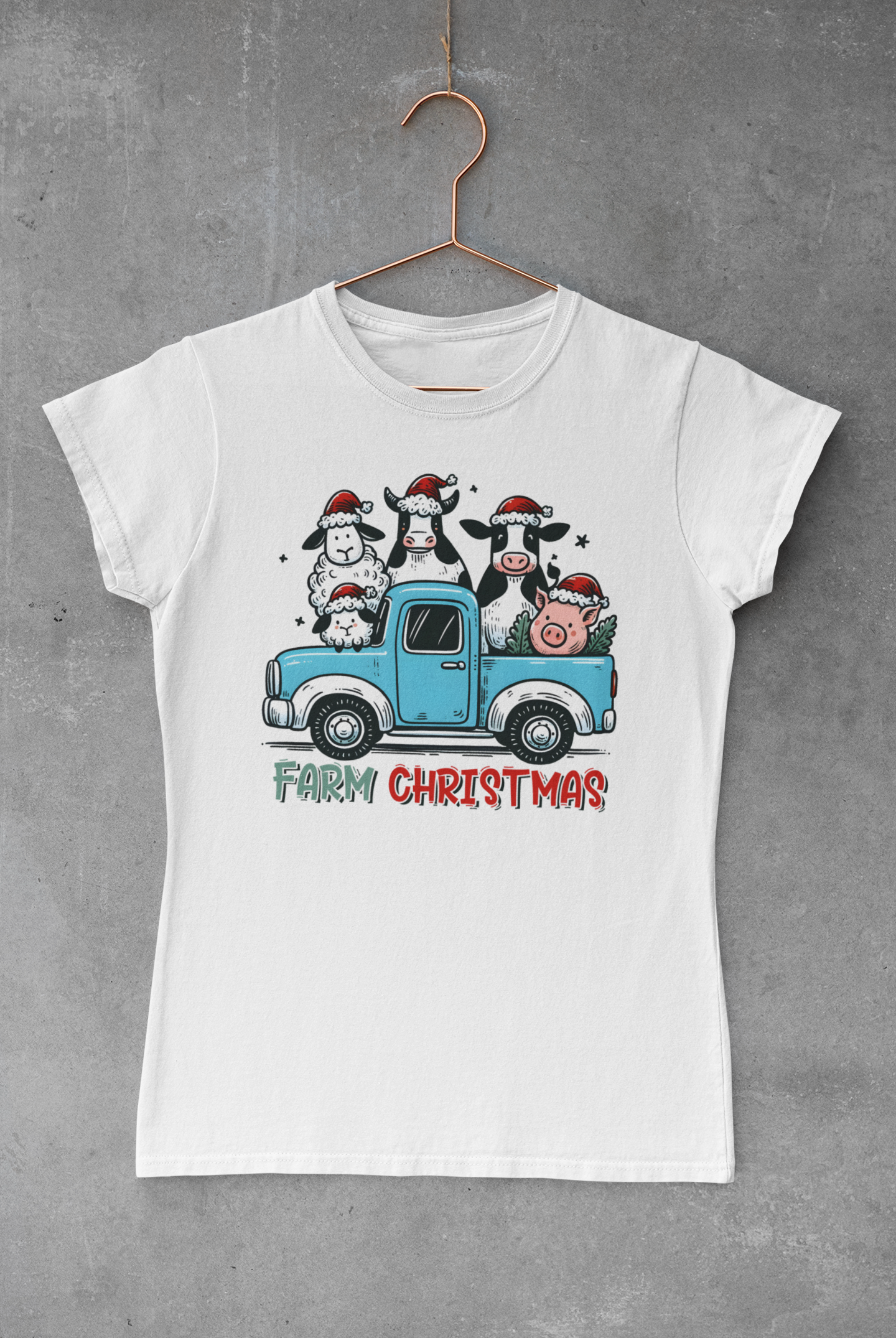 Christmas Farm Truck Transfer
