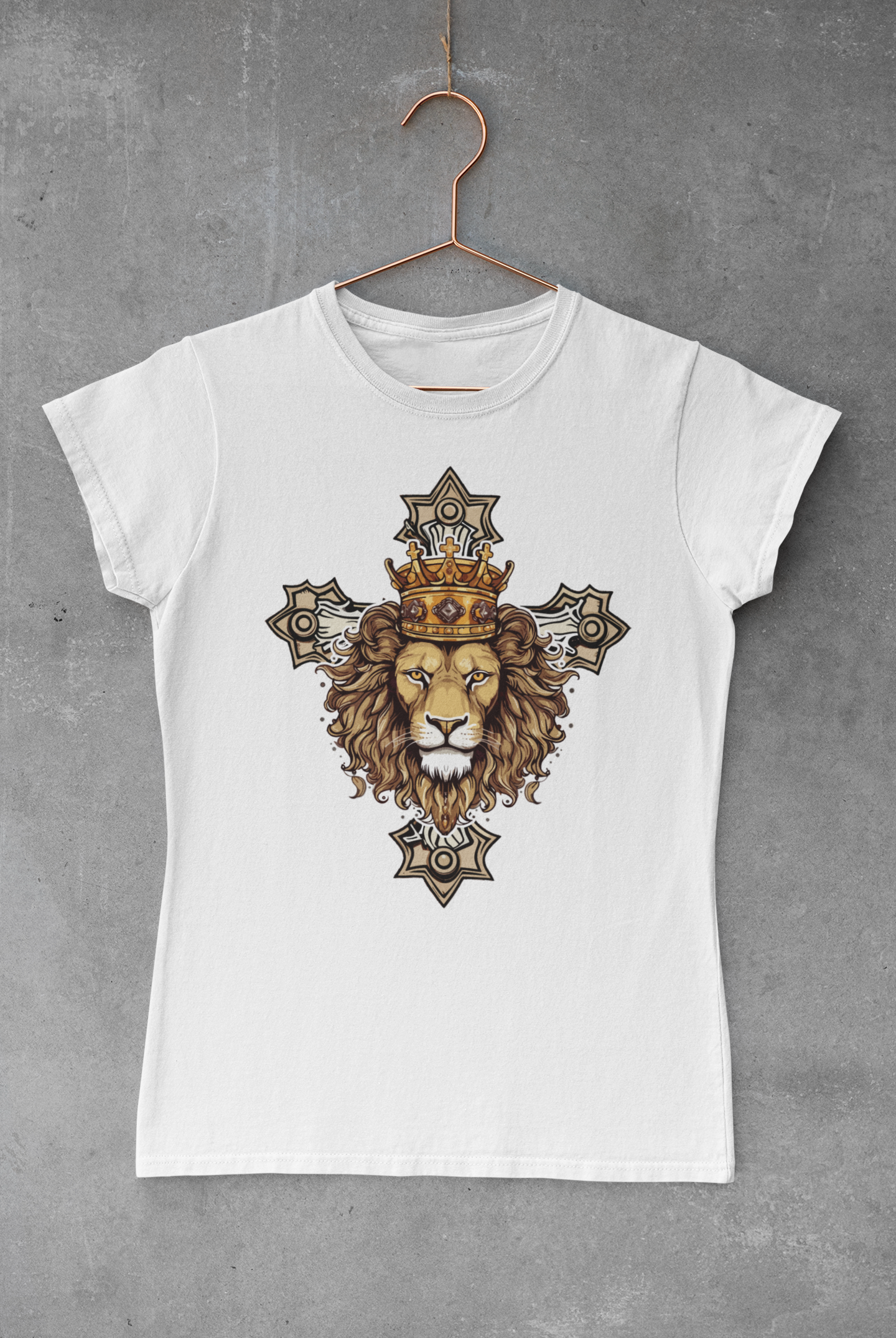 Lion Cross Transfer
