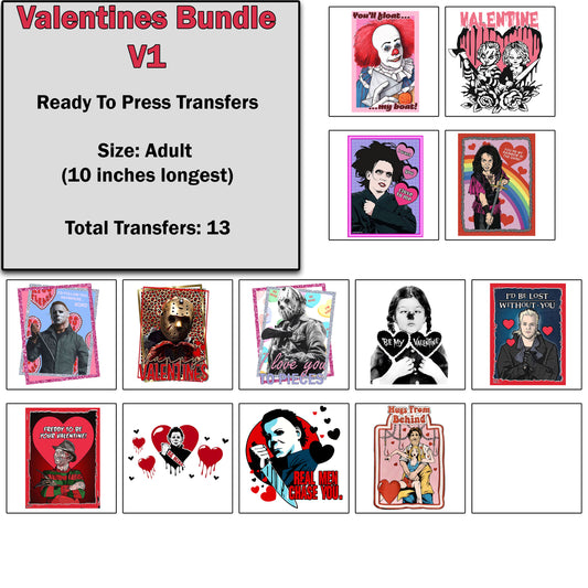 Valentine's Day Transfer Bundle 1