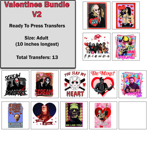 Valentine's Day Transfer Bundle 2