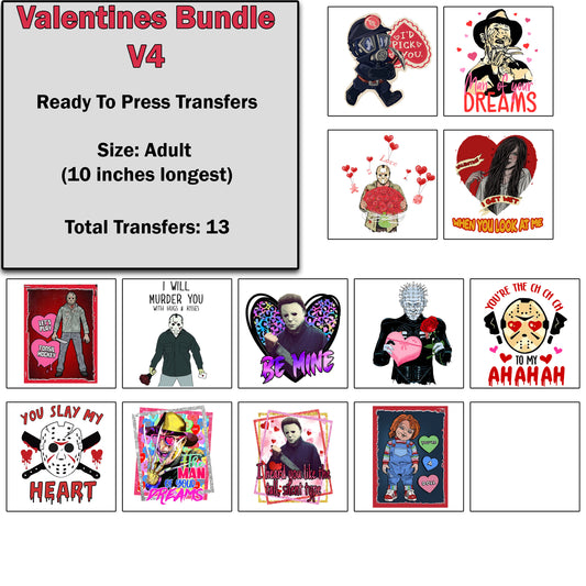 Valentine's Day Transfer Bundle 4